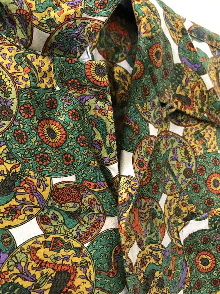 Vintage Vintage ZIG ZAG Japan Abstract Floral Birds Hawaiian Shirt Size US M / EU 48-50 / 2 - 9 Thumbnail