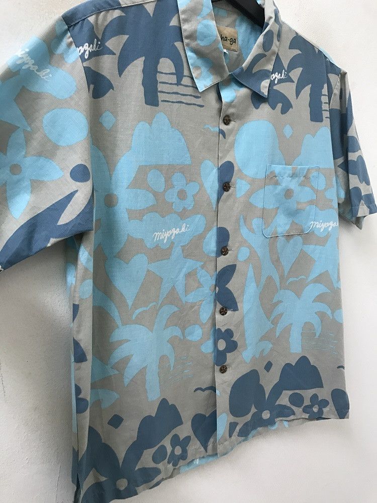 Vintage i cha-ga Made in Japan Hawaiian Camp Collar Shirt Size US L / EU 52-54 / 3 - 9 Thumbnail