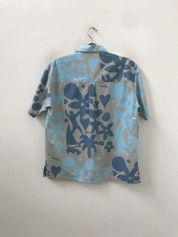 Vintage i cha-ga Made in Japan Hawaiian Camp Collar Shirt Size US L / EU 52-54 / 3 - 14 Thumbnail