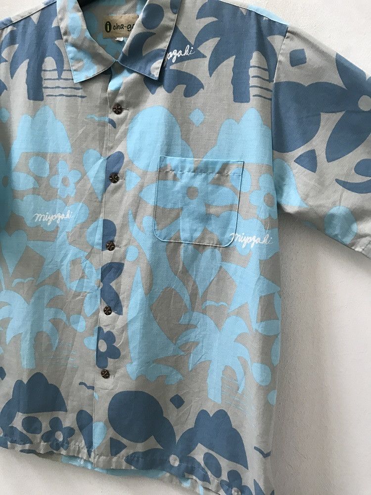 Vintage i cha-ga Made in Japan Hawaiian Camp Collar Shirt Size US L / EU 52-54 / 3 - 7 Thumbnail