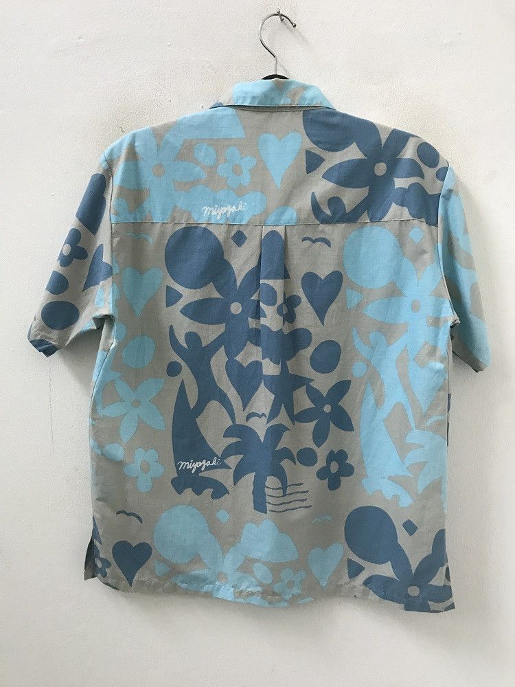 Vintage i cha-ga Made in Japan Hawaiian Camp Collar Shirt Size US L / EU 52-54 / 3 - 13 Thumbnail