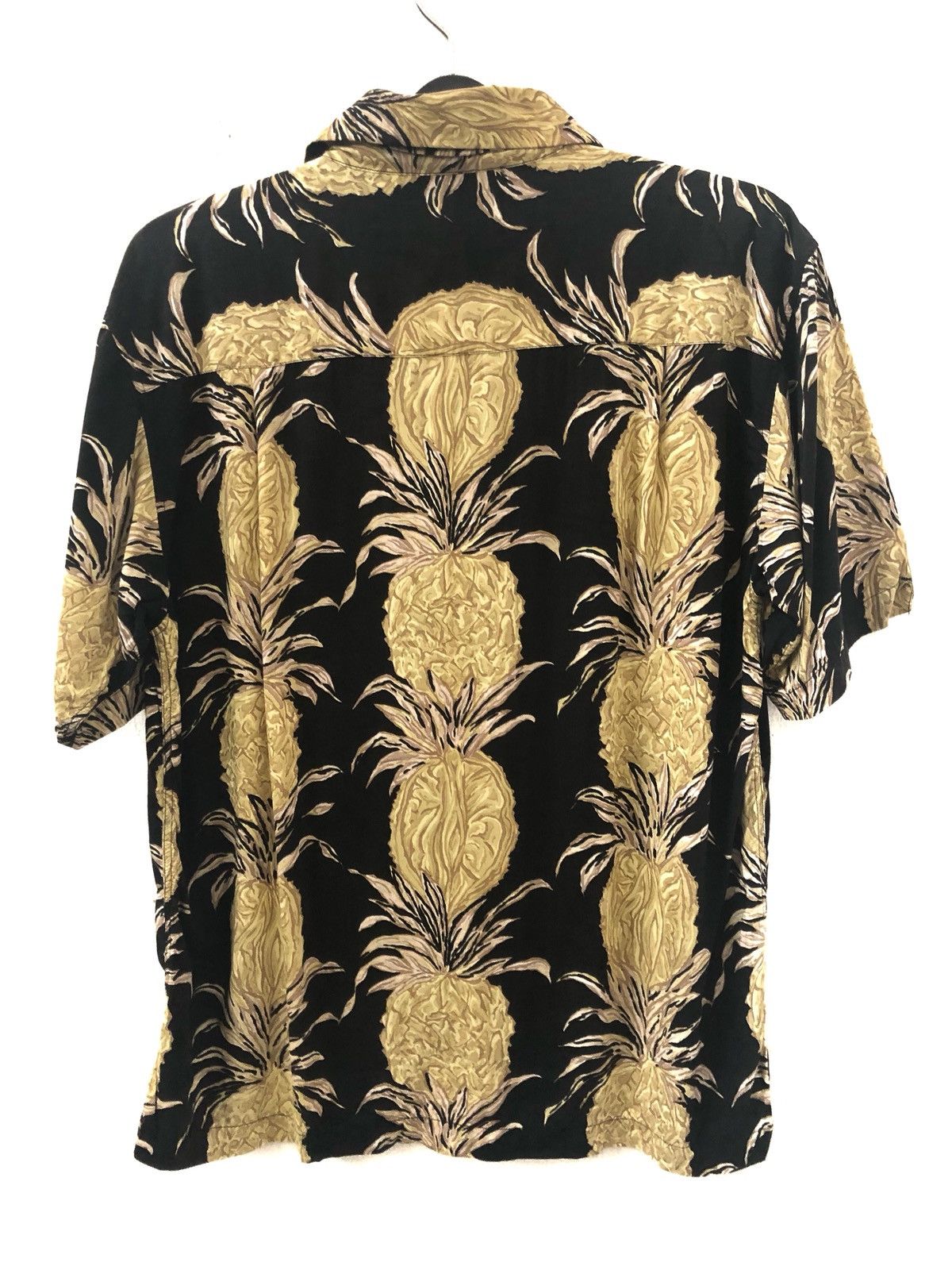 Vintage Japan Hawaiian Island Magic Pineapple Panel Print Rayon Size US M / EU 48-50 / 2 - 10 Thumbnail