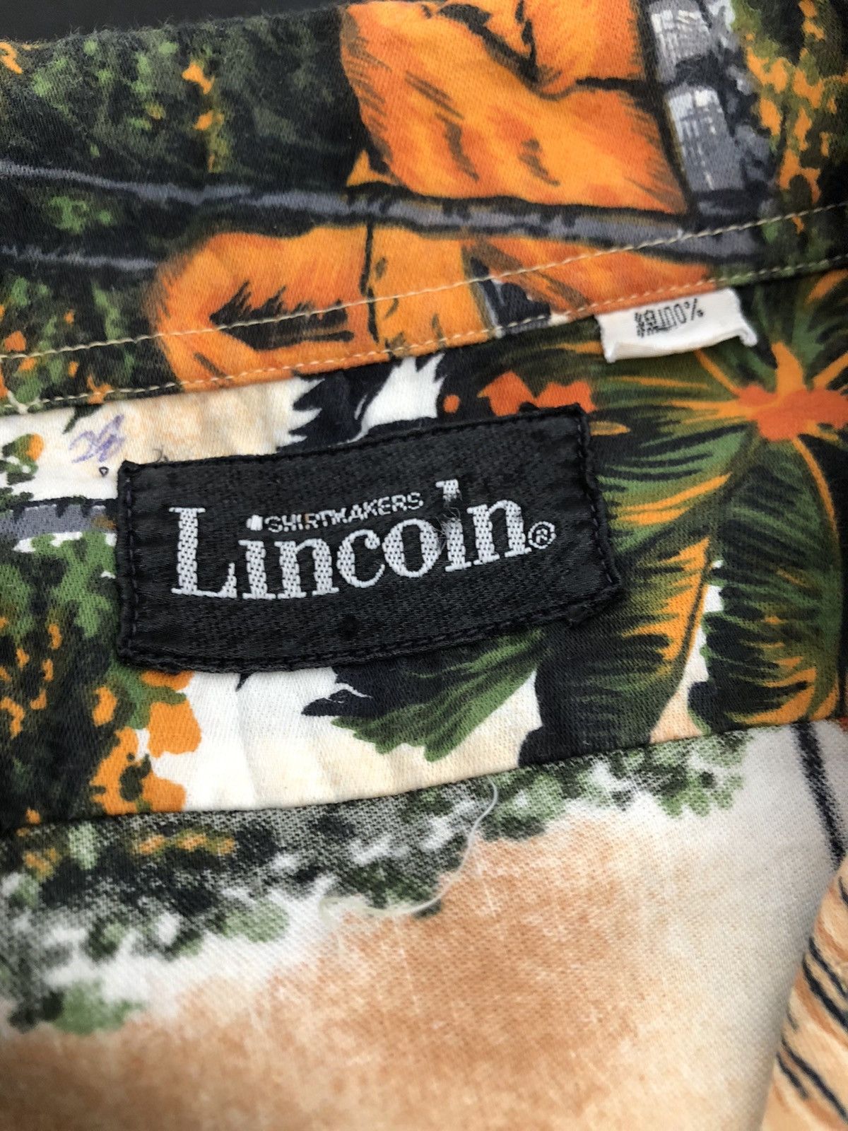 Japanese Brand × Vintage 60s 70s Hawaiian Shirt Lincoln Fisherman Island Size US S / EU 44-46 / 1 - 18 Thumbnail