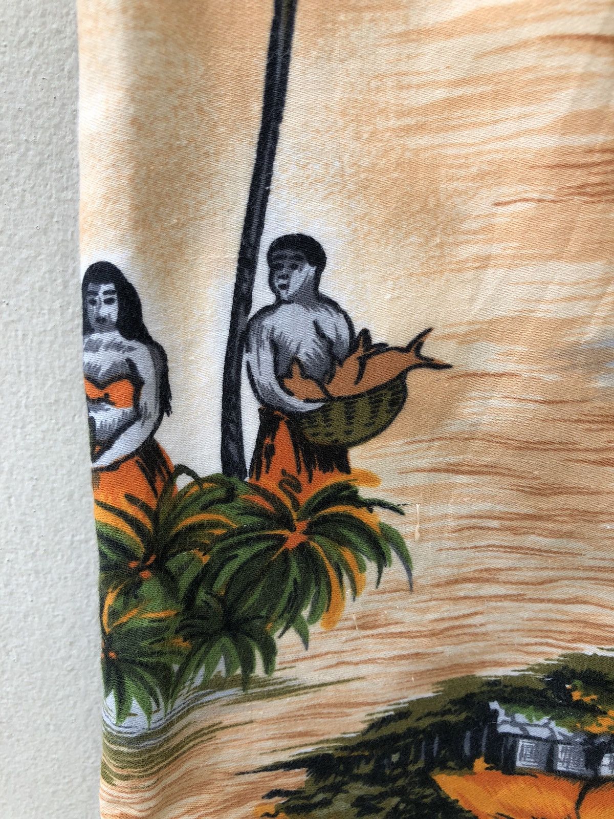 Japanese Brand × Vintage 60s 70s Hawaiian Shirt Lincoln Fisherman Island Size US S / EU 44-46 / 1 - 7 Thumbnail