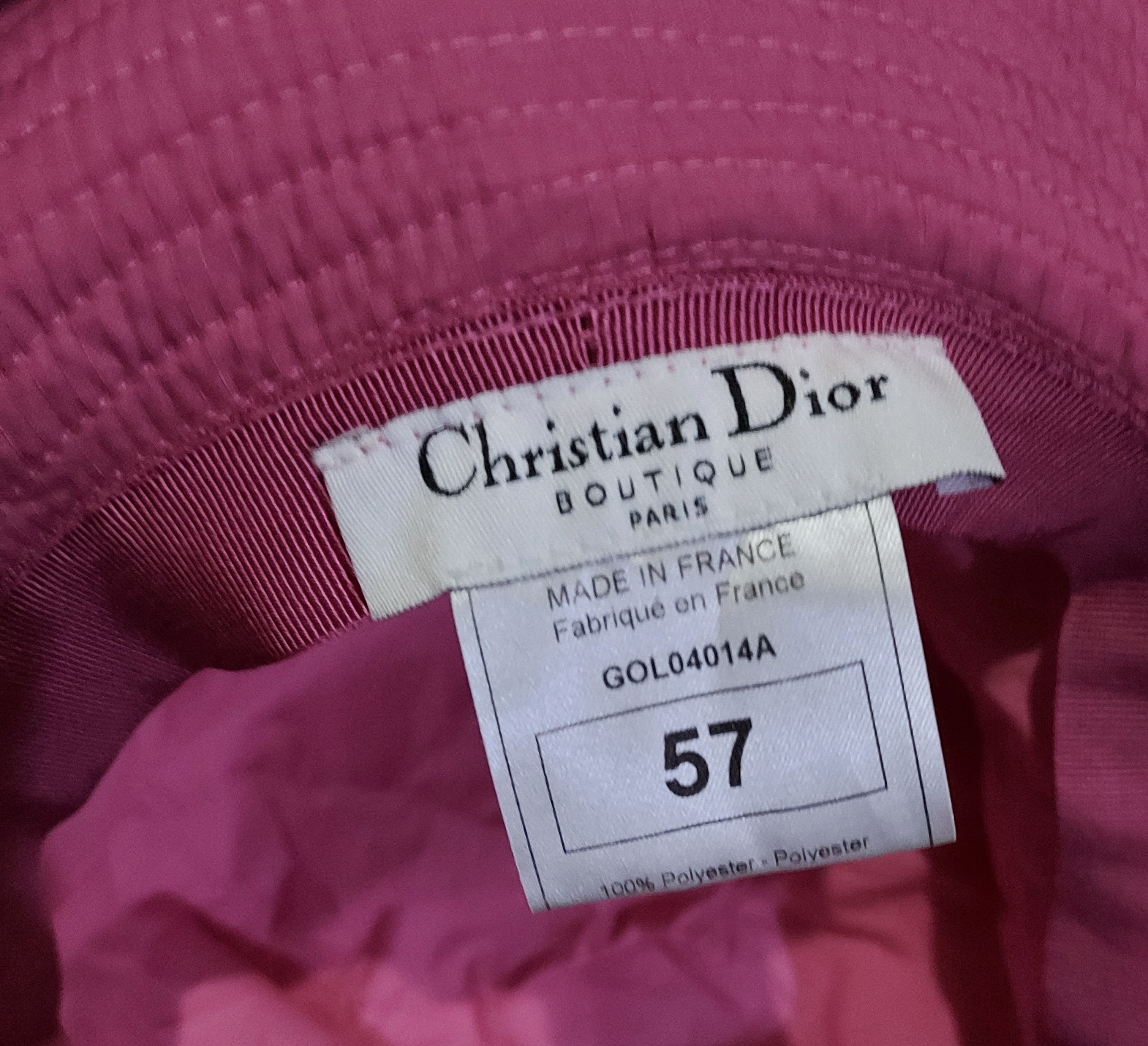 Christian Dior Monsieur Christian Dior Bucket Hat made in france Size ONE SIZE - 6 Thumbnail