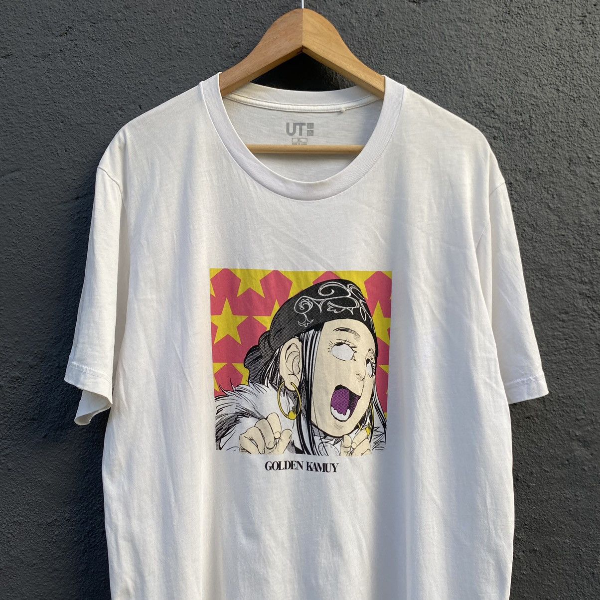 Anime Golden Kamuy Japanese Anime Manga ERD GRUNGE THRASHED TEE Size US XL / EU 56 / 4 - 2 Thumbnail