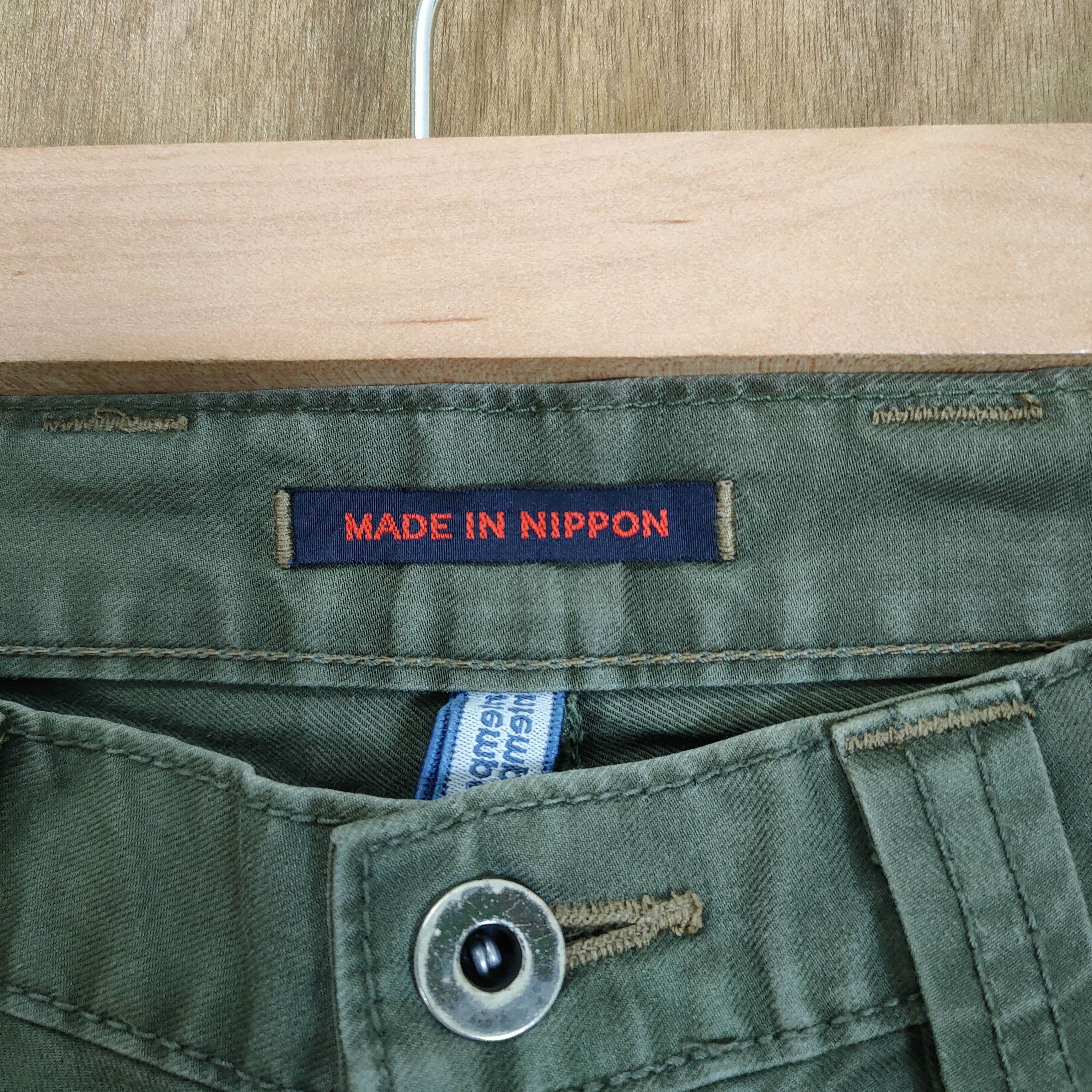 Japanese Brand MADE IN NIPPON FLARE BUSH PANTS MULTIPOCKET TACTICAL Size US 30 / EU 46 - 6 Thumbnail