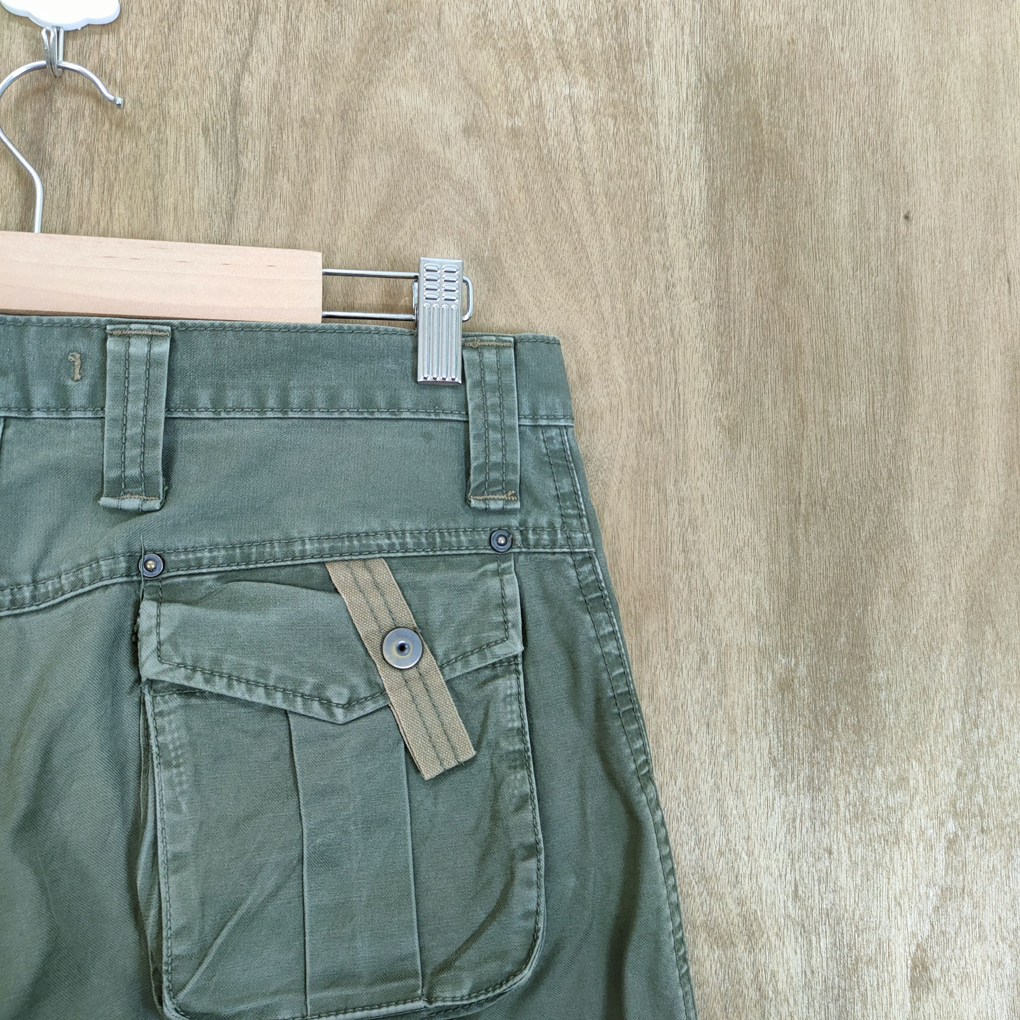 Japanese Brand MADE IN NIPPON FLARE BUSH PANTS MULTIPOCKET TACTICAL Size US 30 / EU 46 - 13 Thumbnail