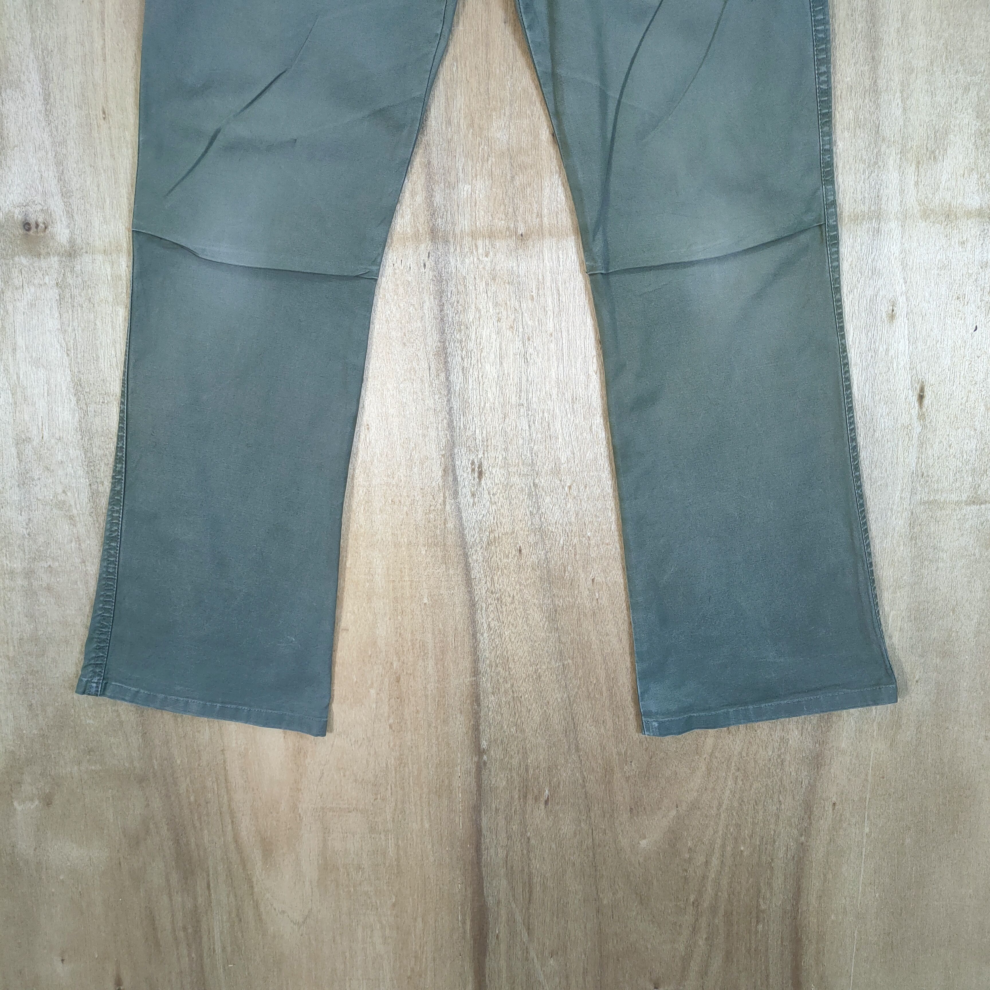 Japanese Brand MADE IN NIPPON FLARE BUSH PANTS MULTIPOCKET TACTICAL Size US 30 / EU 46 - 3 Thumbnail