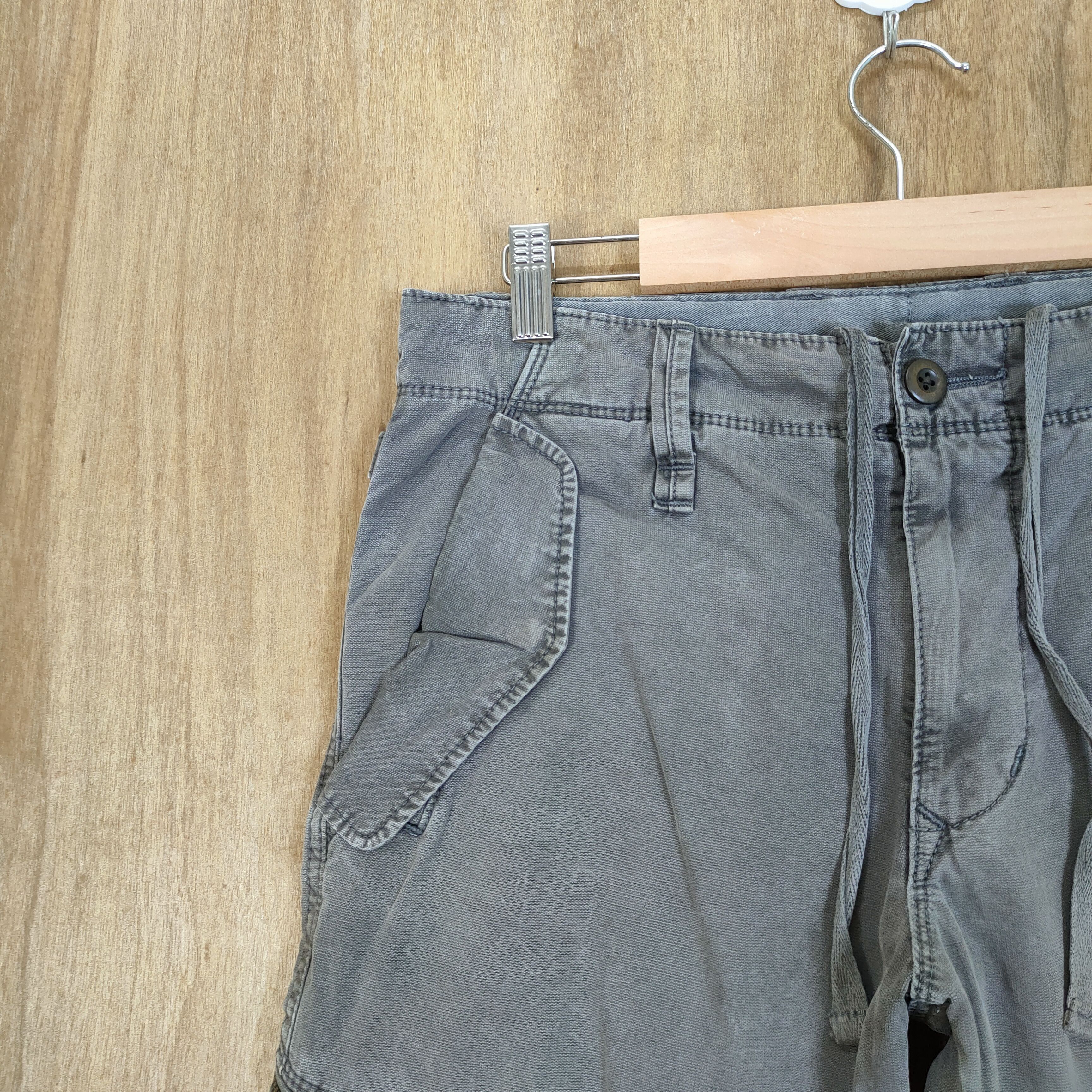 Japanese Brand VINTAGE JAPANESE BRAND FADED CARGO PANTS Size US 30 / EU 46 - 6 Thumbnail