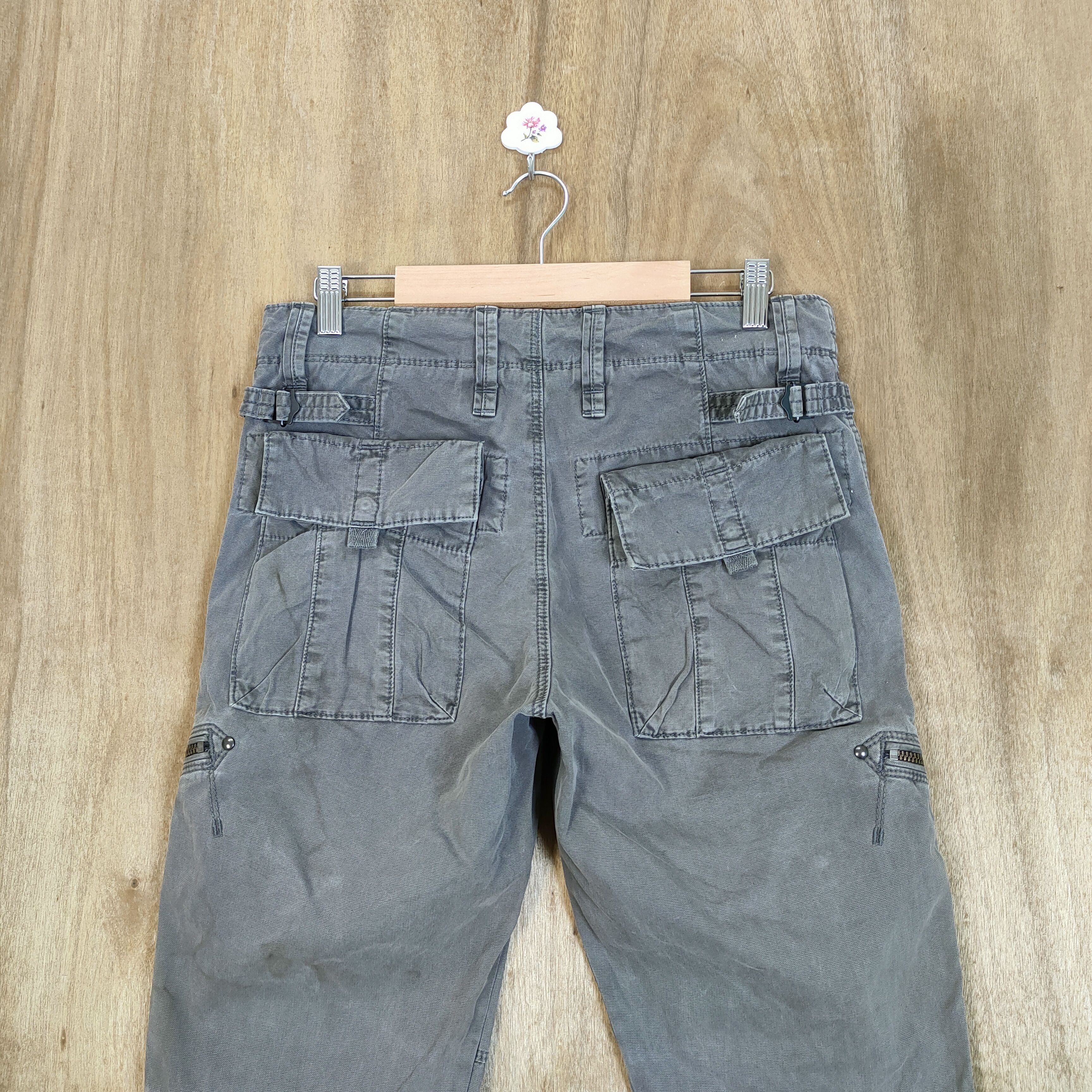 Japanese Brand VINTAGE JAPANESE BRAND FADED CARGO PANTS Size US 30 / EU 46 - 8 Thumbnail