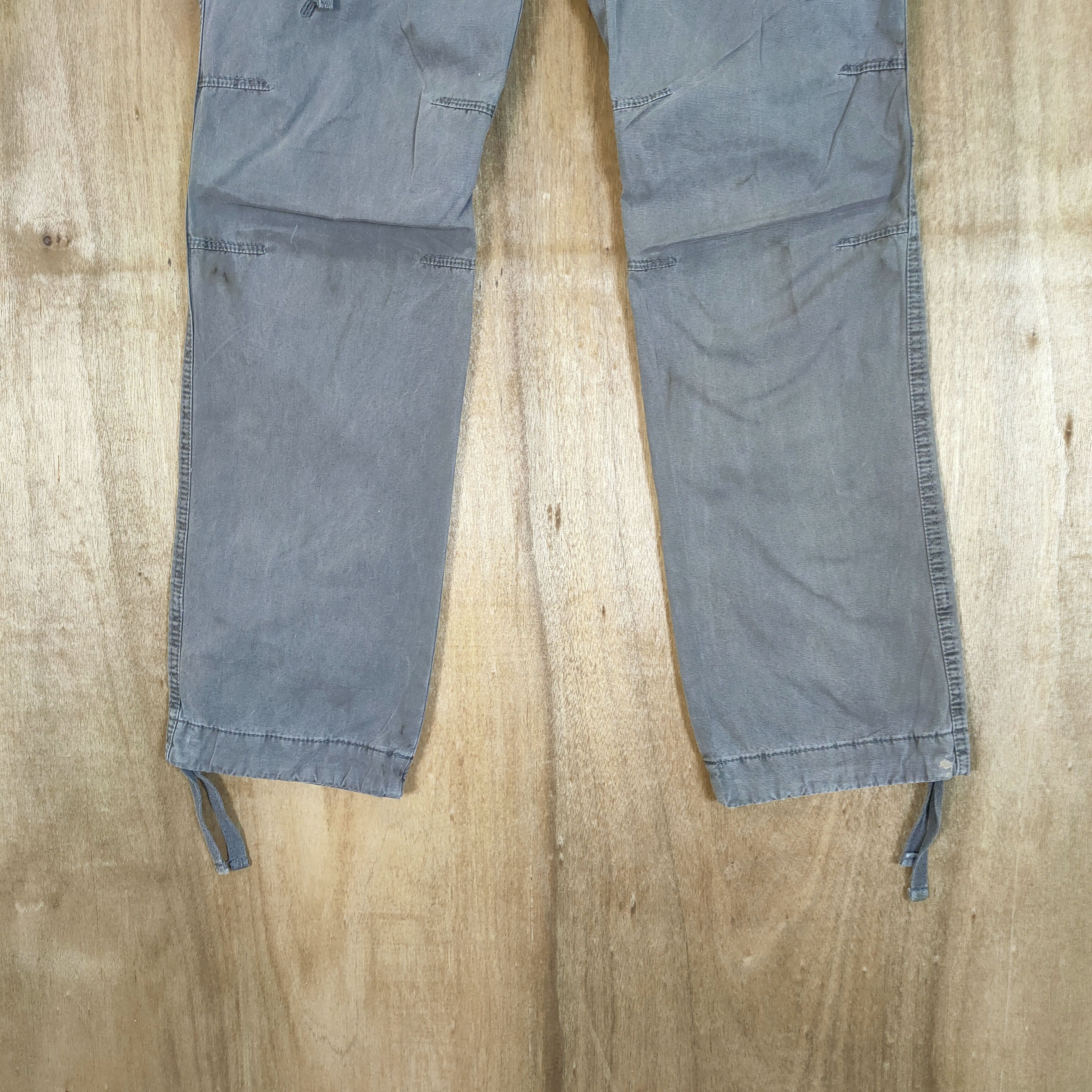 Japanese Brand VINTAGE JAPANESE BRAND FADED CARGO PANTS Size US 30 / EU 46 - 4 Thumbnail