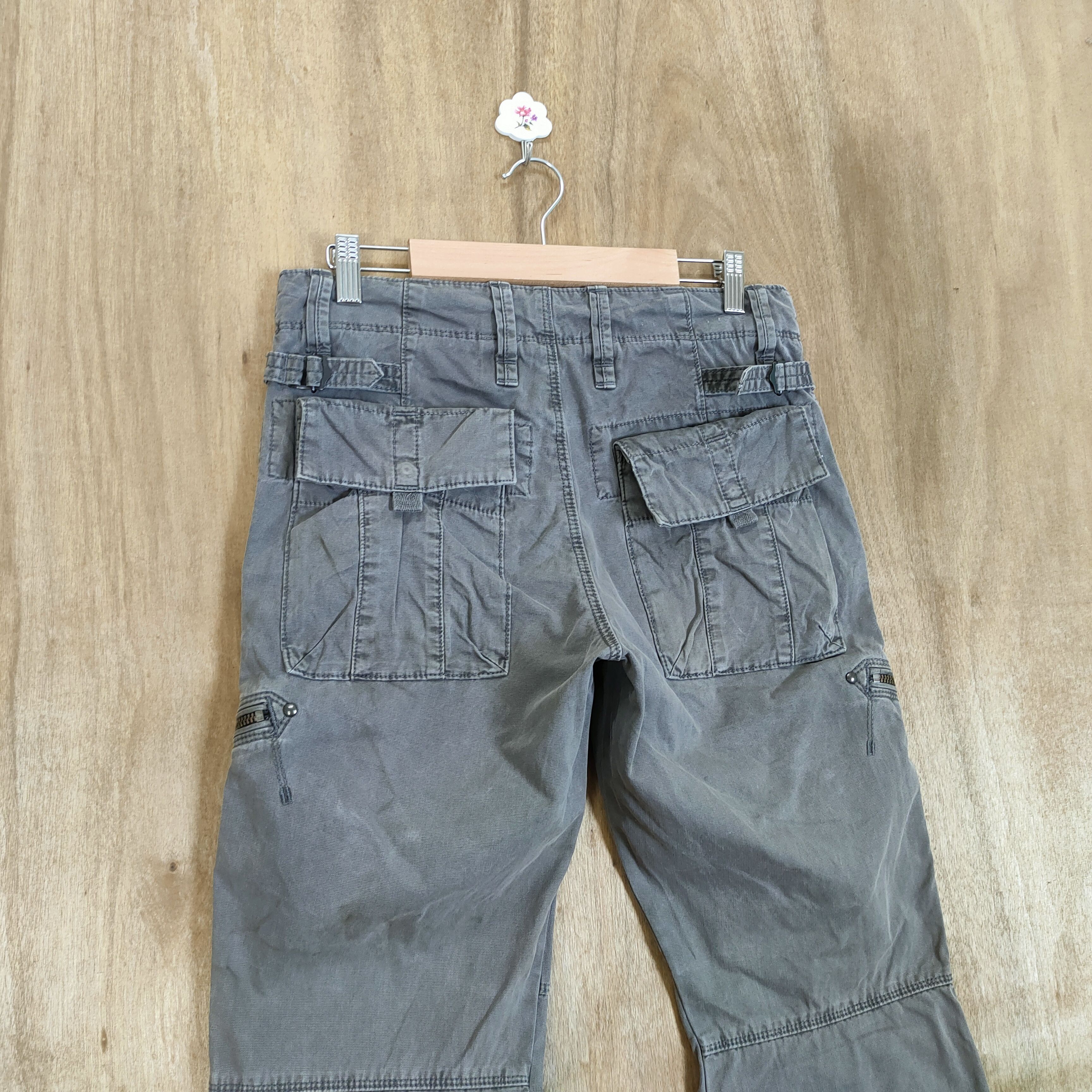 Japanese Brand VINTAGE JAPANESE BRAND FADED CARGO PANTS Size US 30 / EU 46 - 10 Thumbnail