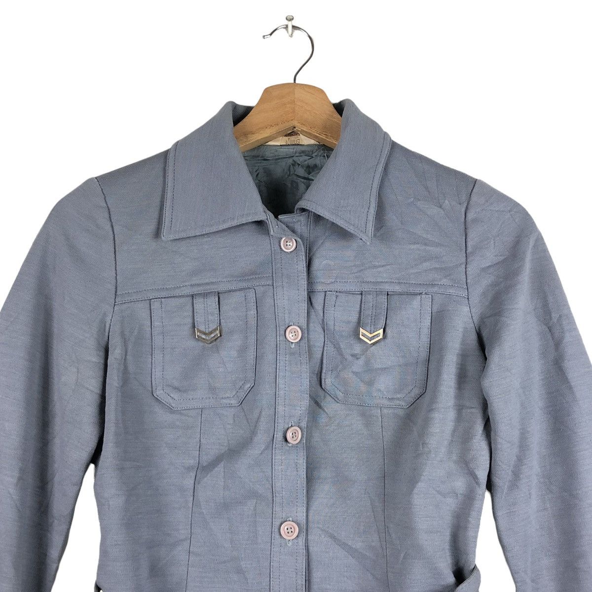 Japanese Brand Japanese Brand Womenswear Army Garment Streetstyle Shirt Size XS / US 0-2 / IT 36-38 - 2 Thumbnail