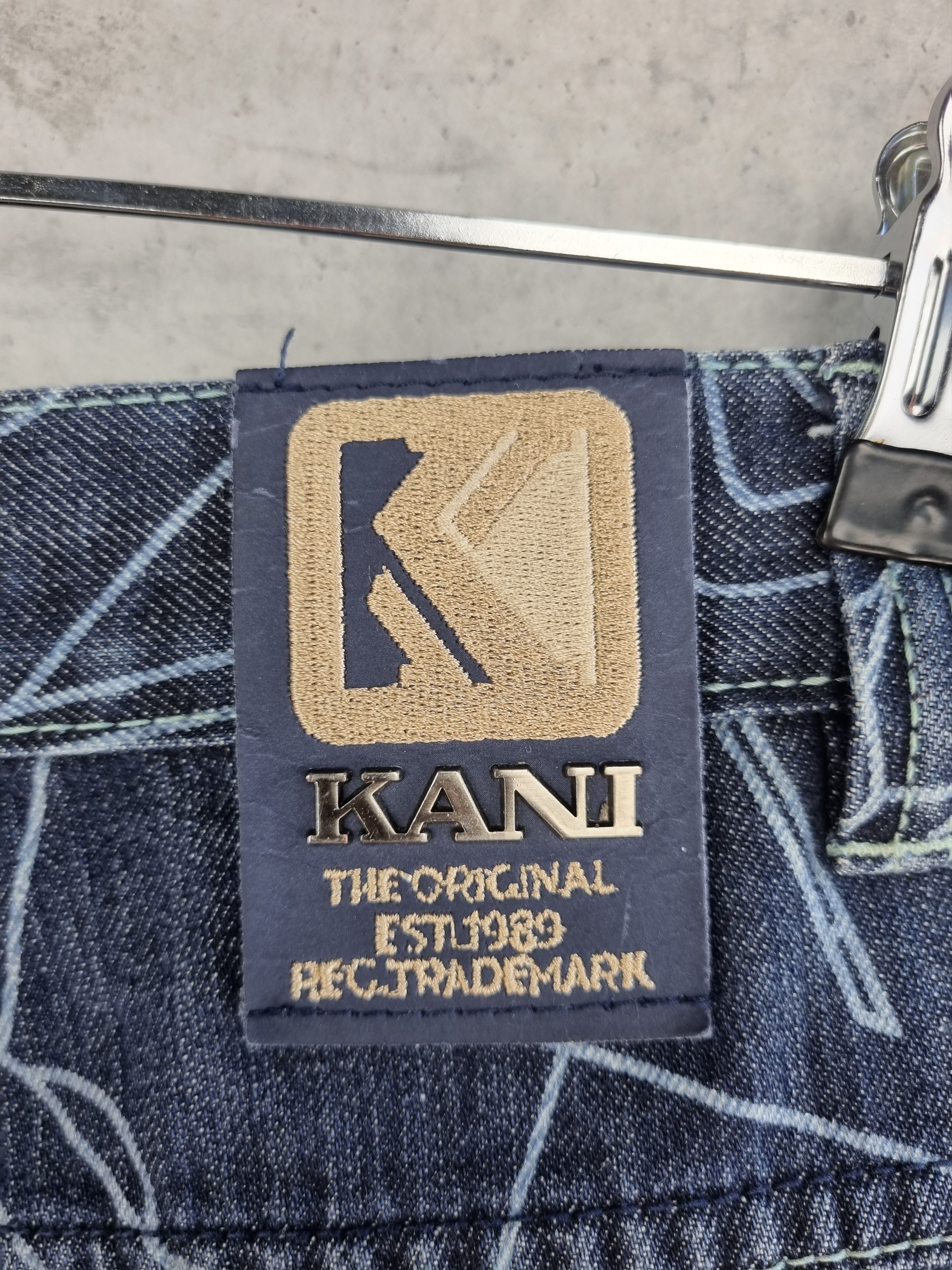 Karl Kani × Rap Tees Rare 90s Monogram Karl Kani Rare Denim Jeans Size US 30 / EU 46 - 6 Thumbnail