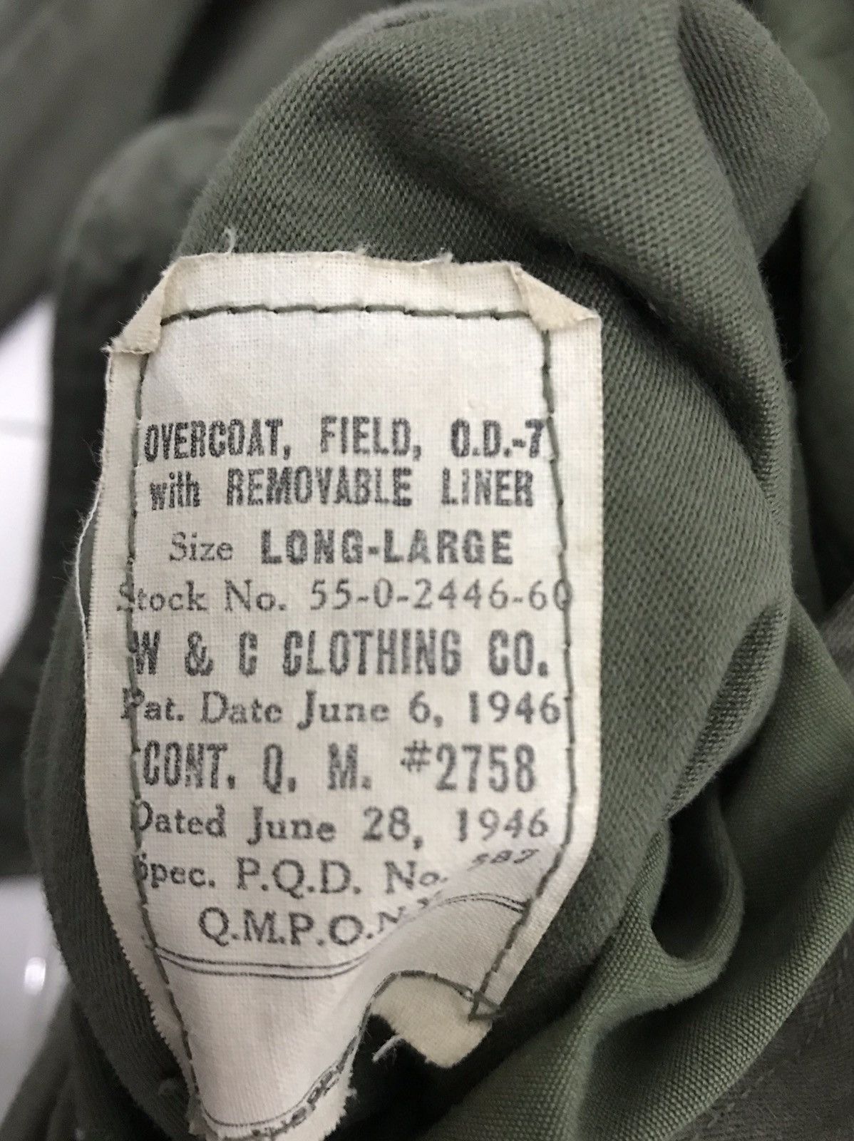 Vintage Vintage 40s Air Defences Field Military Heavy Overcoat Size US XL / EU 56 / 4 - 5 Thumbnail