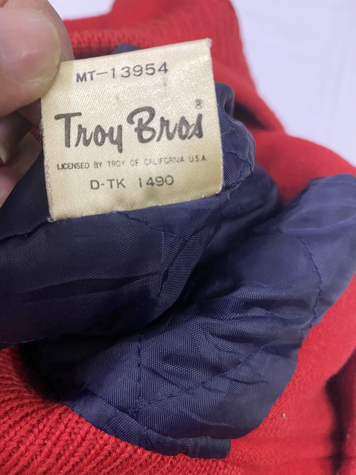 Japanese Brand Vintage 90s Troy Bros California Varsity Jacket Size US M / EU 48-50 / 2 - 8 Thumbnail