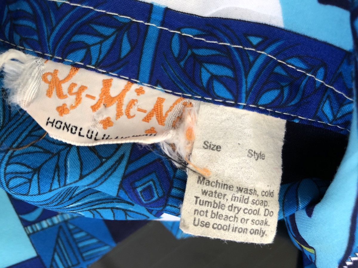 Vintage Vintage 70s Hawaiian Shirt Tiki Idol Aloha Shirt Size US M / EU 48-50 / 2 - 15 Thumbnail