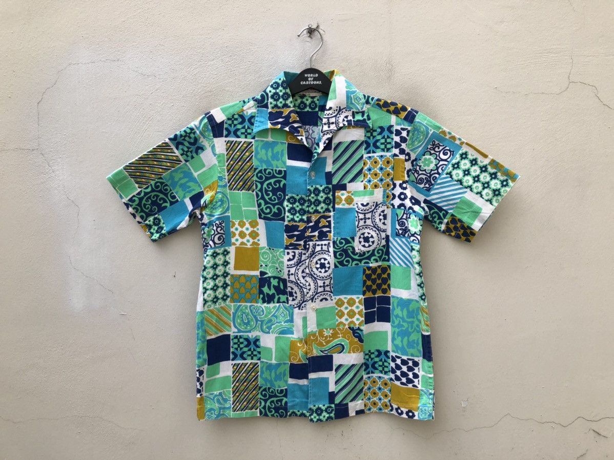 Vintage Vintage 60s 70s Jackman Psychedelic Hawaiian Shirt Size US M / EU 48-50 / 2 - 5 Thumbnail