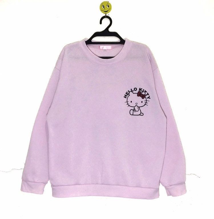 Cartoon Network Hello Kitty OverPrint Pullover Crewneck Jumper Jacket Size US M / EU 48-50 / 2 - 2 Thumbnail