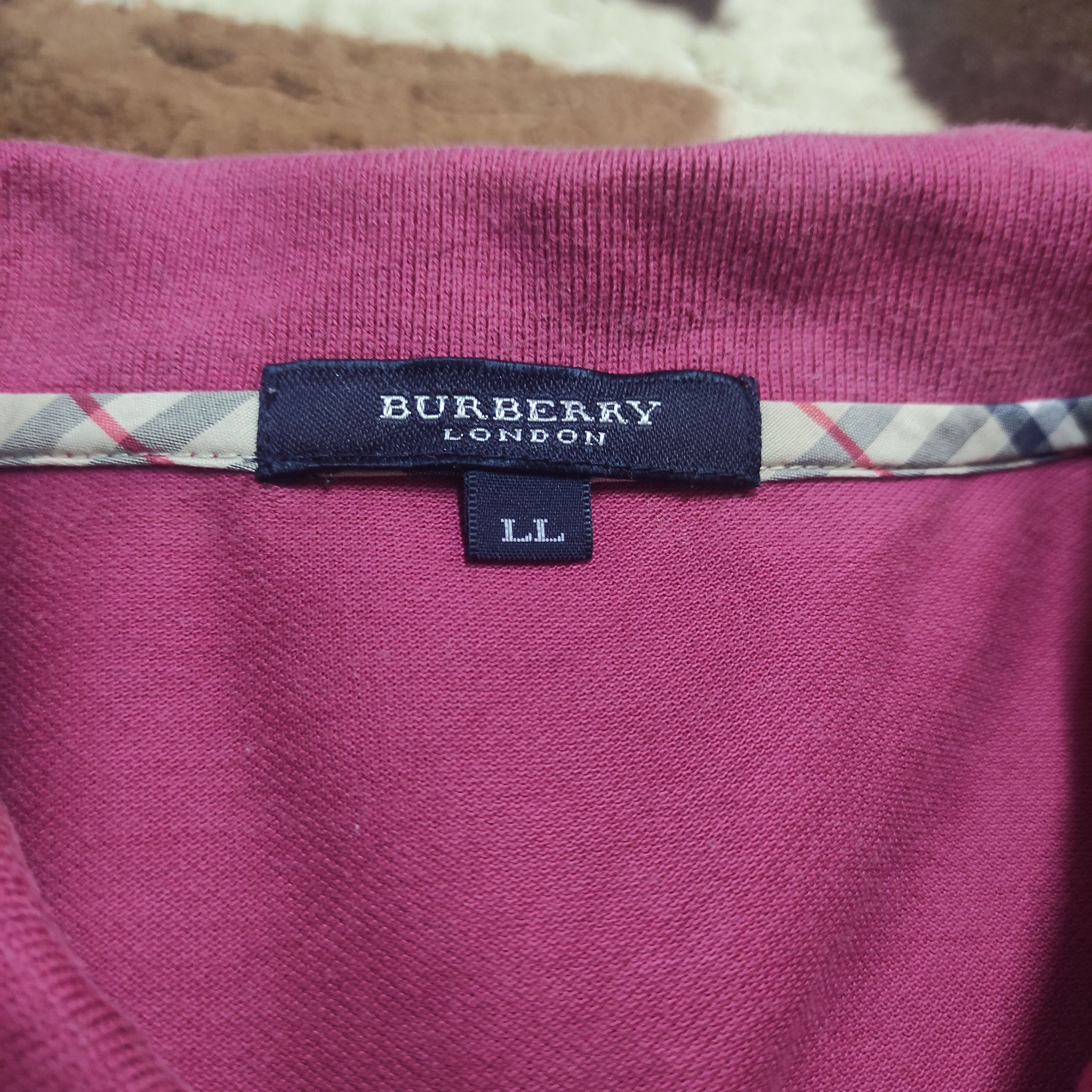 Burberry × Vintage Vintage Burberrys Small logo Polos shirt Size US M / EU 48-50 / 2 - 4 Thumbnail