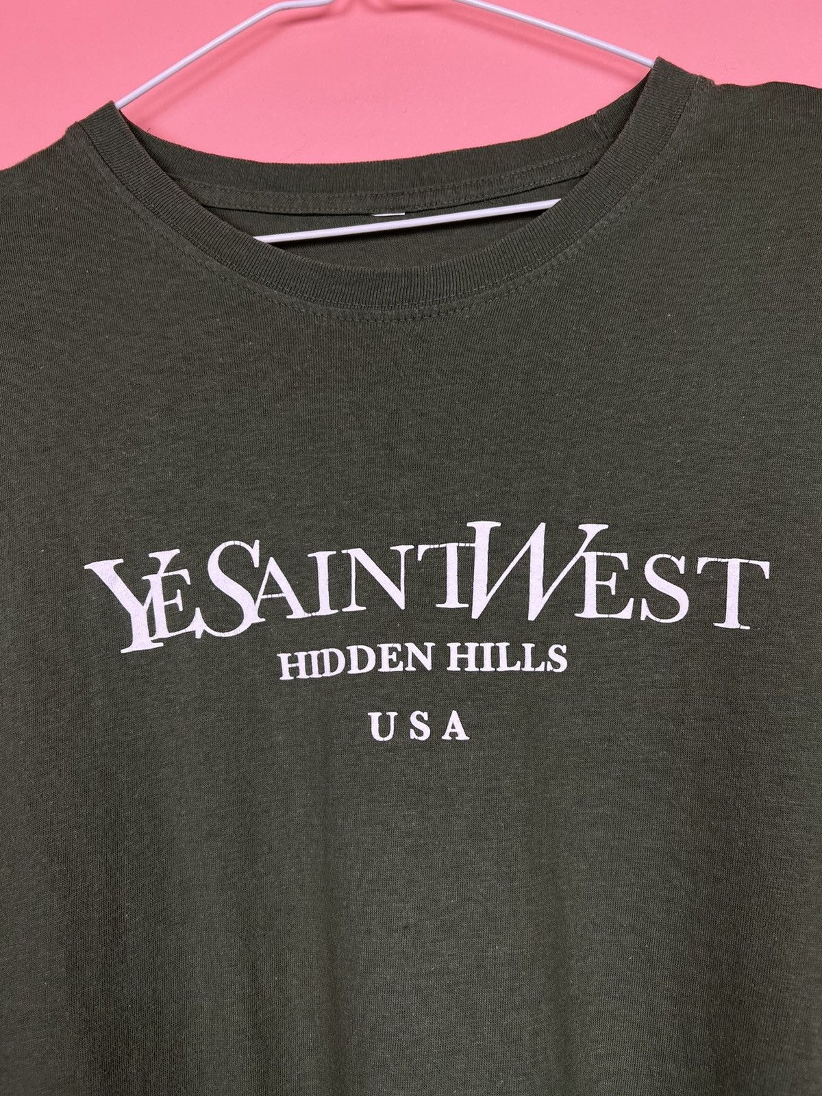 Other Ye Saint West rap tee shirt hype streetwear Size US XL / EU 56 / 4 - 2 Thumbnail