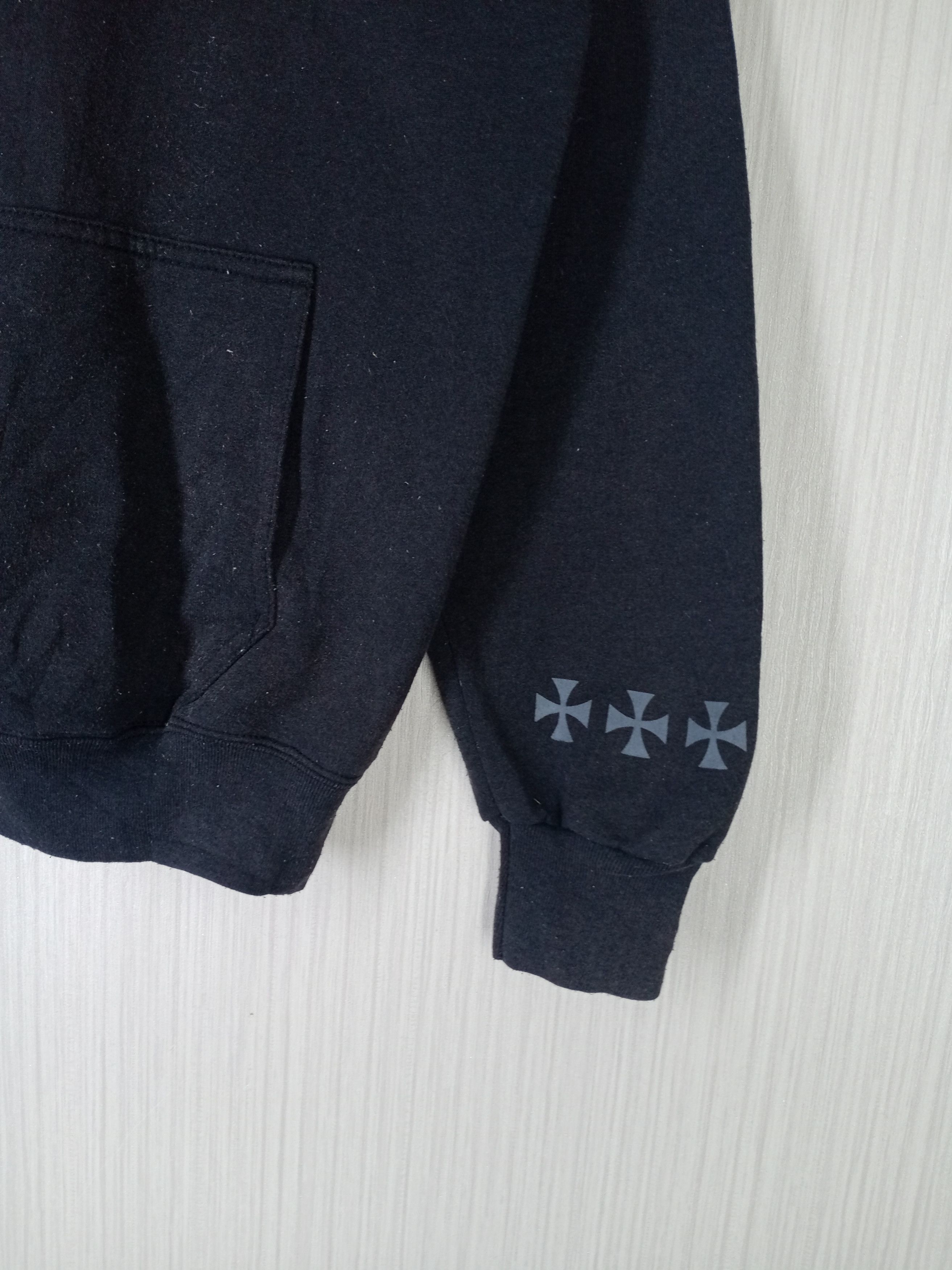 West Coast Choppers Rare Vintage 90s Choppers Distressed Hoodie Sweatshirt Size US M / EU 48-50 / 2 - 5 Thumbnail