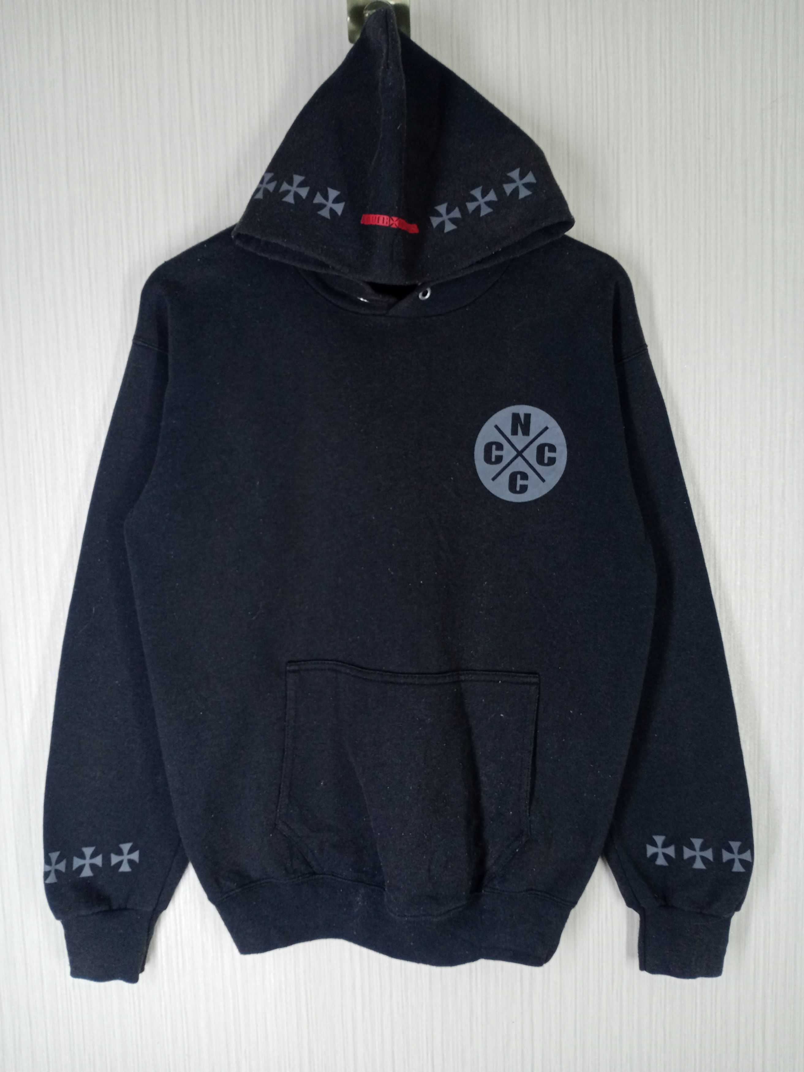 West Coast Choppers Rare Vintage 90s Choppers Distressed Hoodie Sweatshirt Size US M / EU 48-50 / 2 - 2 Thumbnail