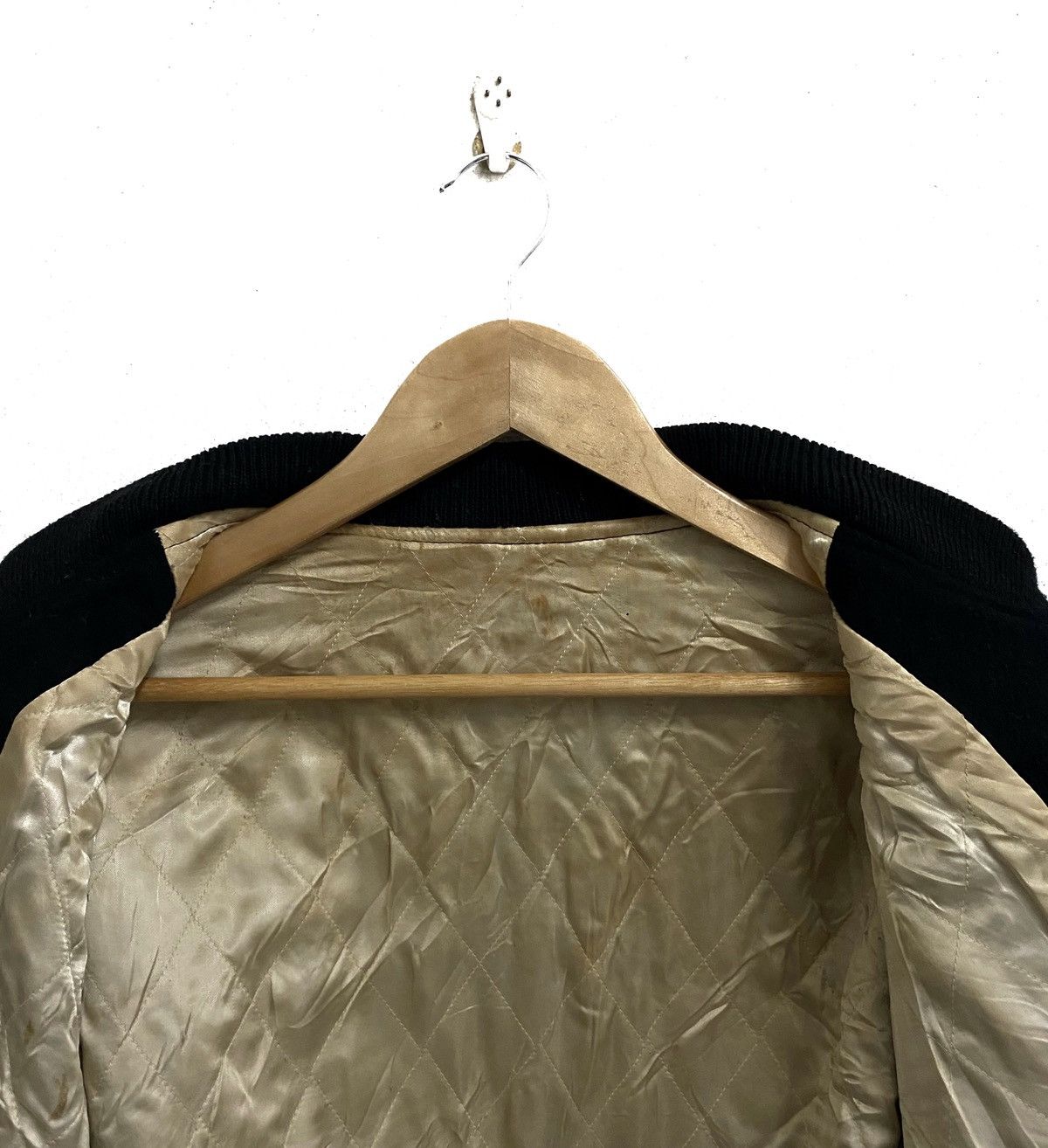 Japanese Brand × Vintage Vintage BARBICHE Japanese Wool Leather Varsity Jacket Size US L / EU 52-54 / 3 - 8 Thumbnail