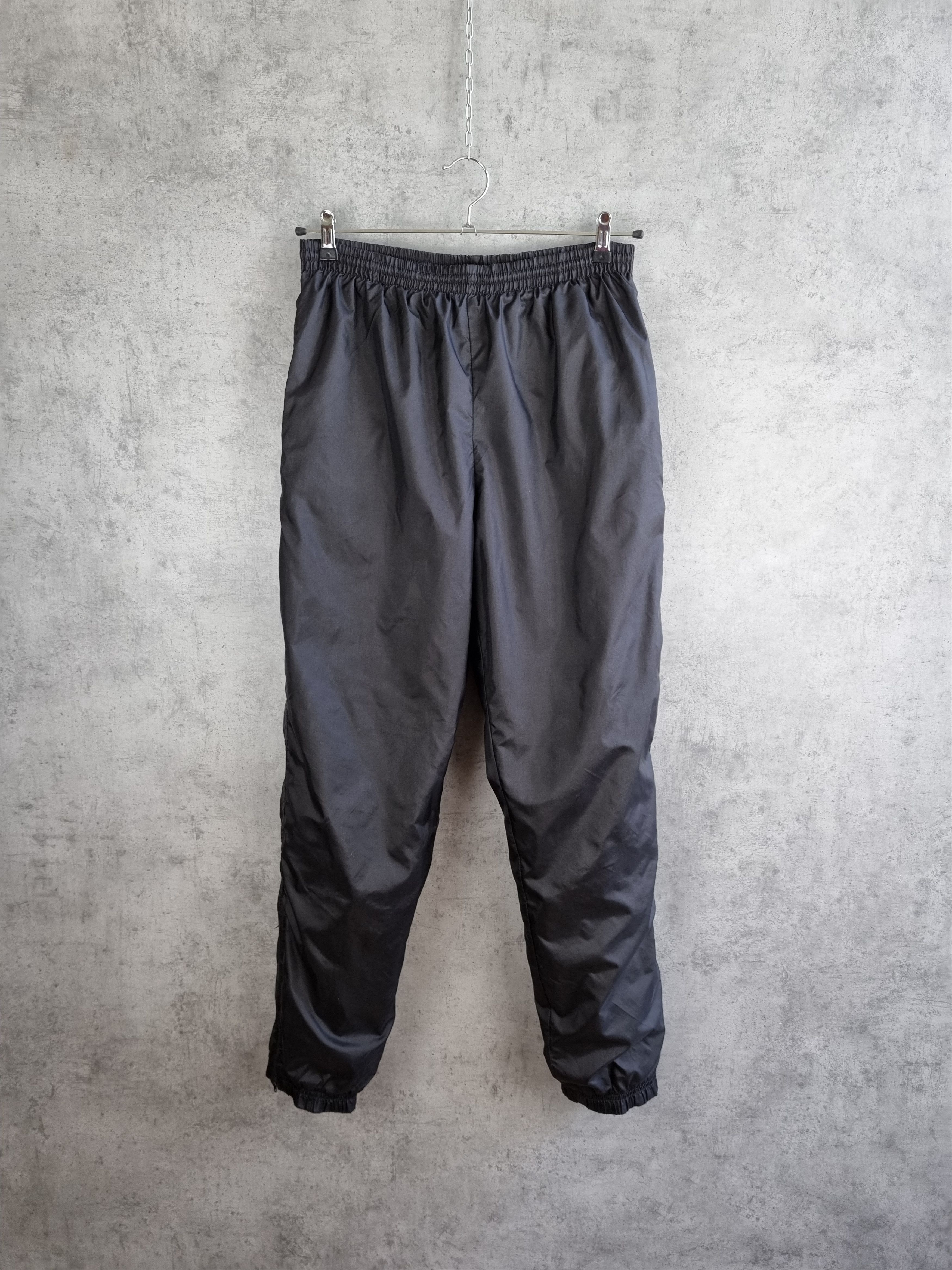 Nike × Vintage Rare 90s Full Black NIKE Sport Nylon Pants Size US 32 / EU 48 - 4 Thumbnail
