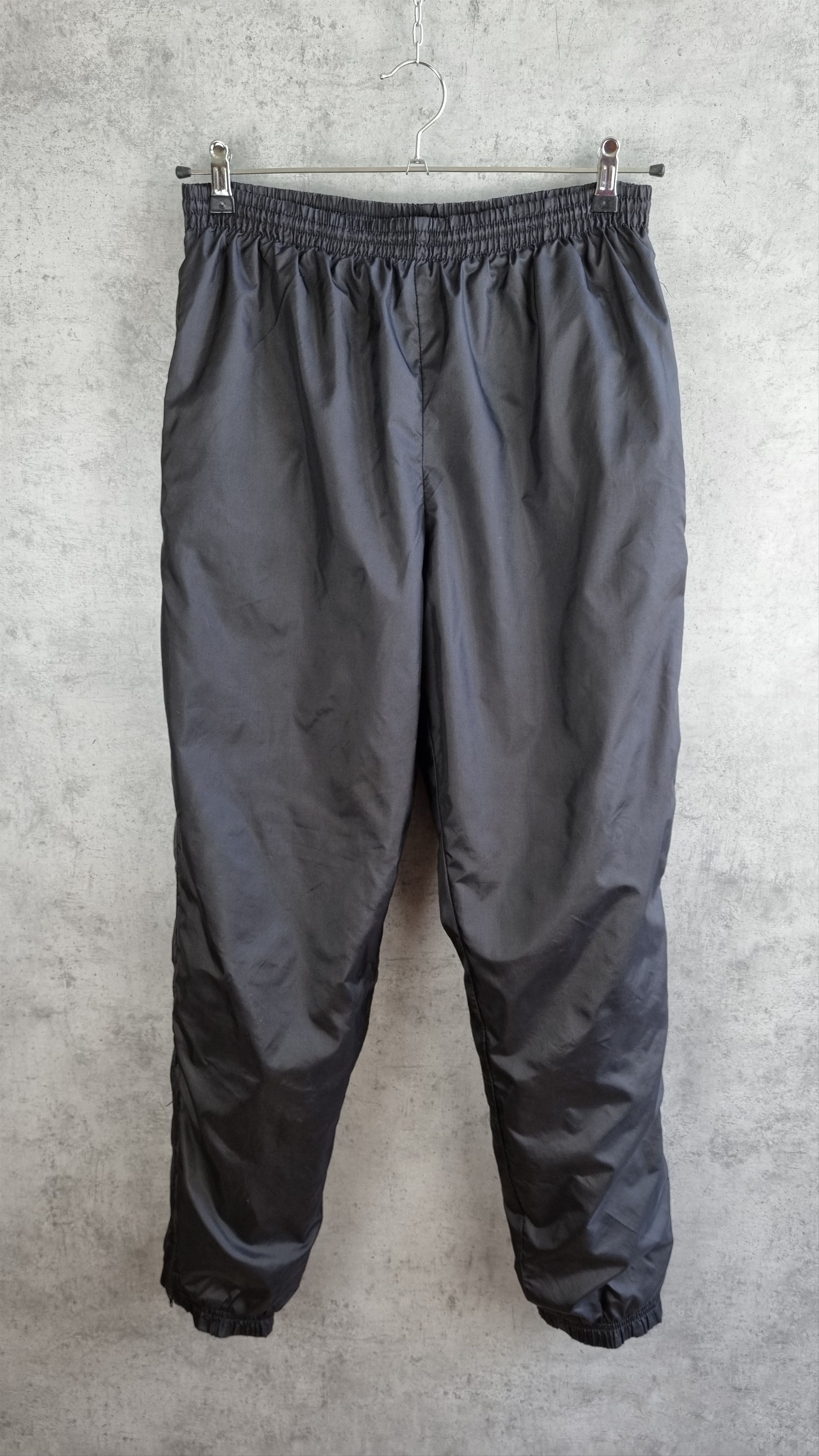 Nike × Vintage Rare 90s Full Black NIKE Sport Nylon Pants Size US 32 / EU 48 - 5 Thumbnail