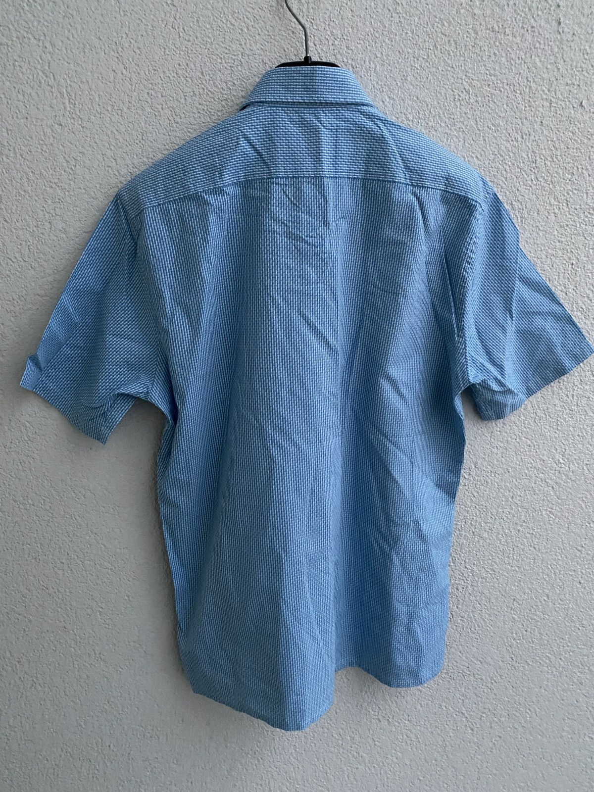 Yves Saint Laurent Summer YSL Shirt Blue Cotton Size US M / EU 48-50 / 2 - 7 Thumbnail