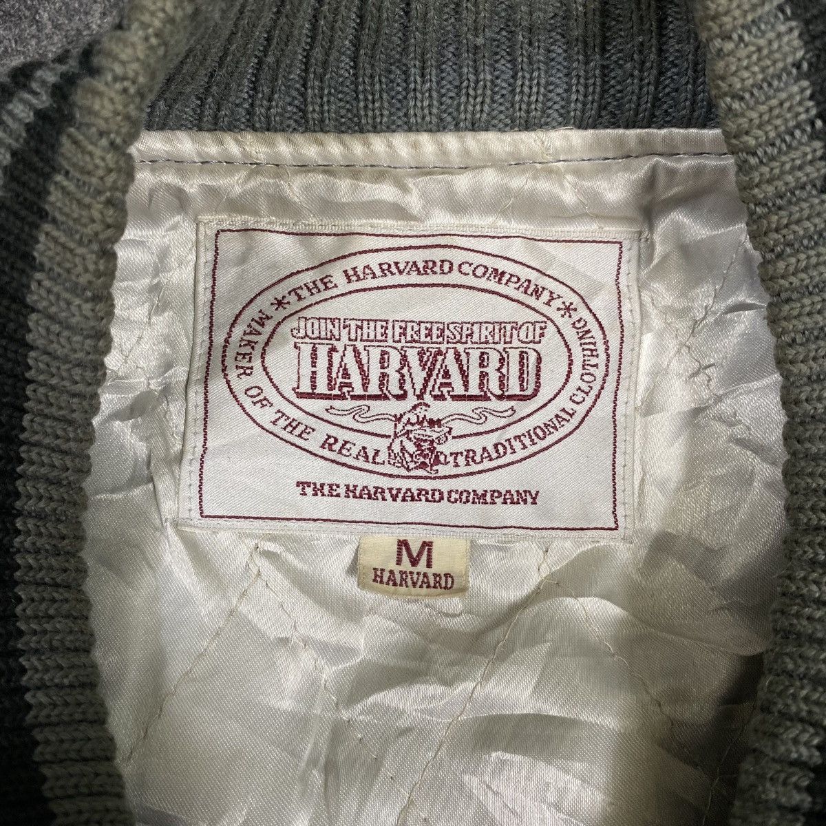 Collegium Vintage HARVARD BASEBALL University Leather Varsity Jacket Size US S / EU 44-46 / 1 - 8 Thumbnail