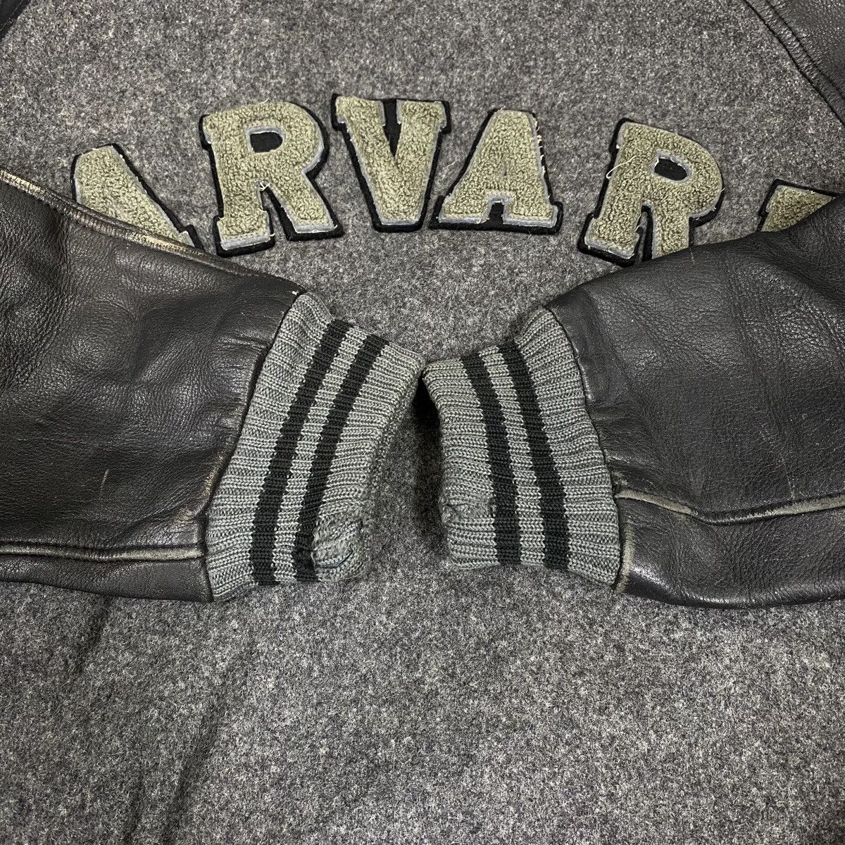 Collegium Vintage HARVARD BASEBALL University Leather Varsity Jacket Size US S / EU 44-46 / 1 - 14 Thumbnail