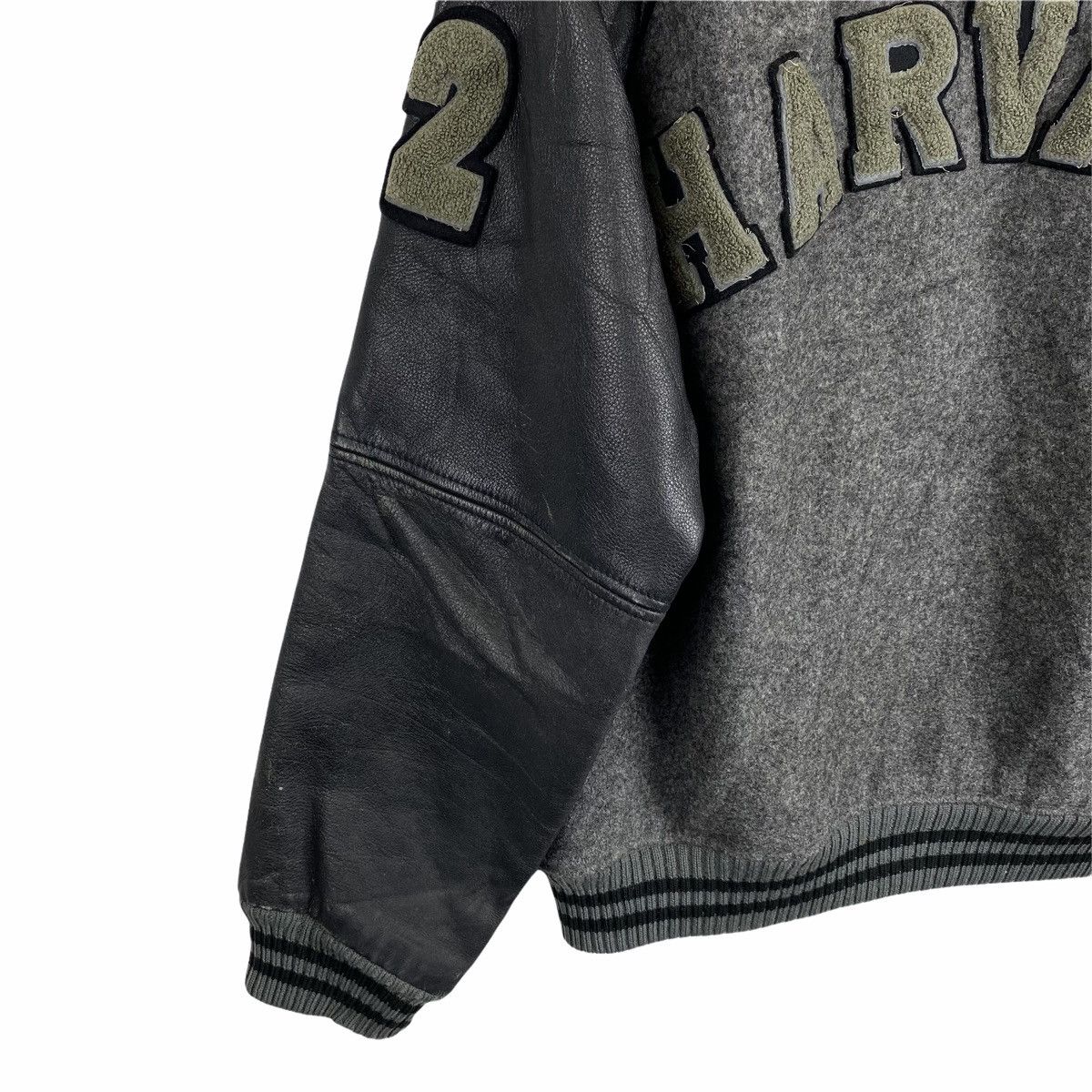 Collegium Vintage HARVARD BASEBALL University Leather Varsity Jacket Size US S / EU 44-46 / 1 - 12 Thumbnail