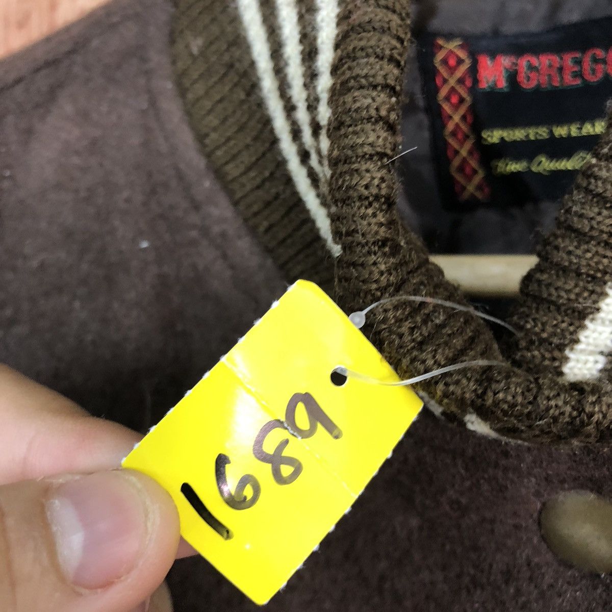 McGregor DL McGregor vintage Brown Varsity Jacket #1689 Size US M / EU 48-50 / 2 - 18 Thumbnail
