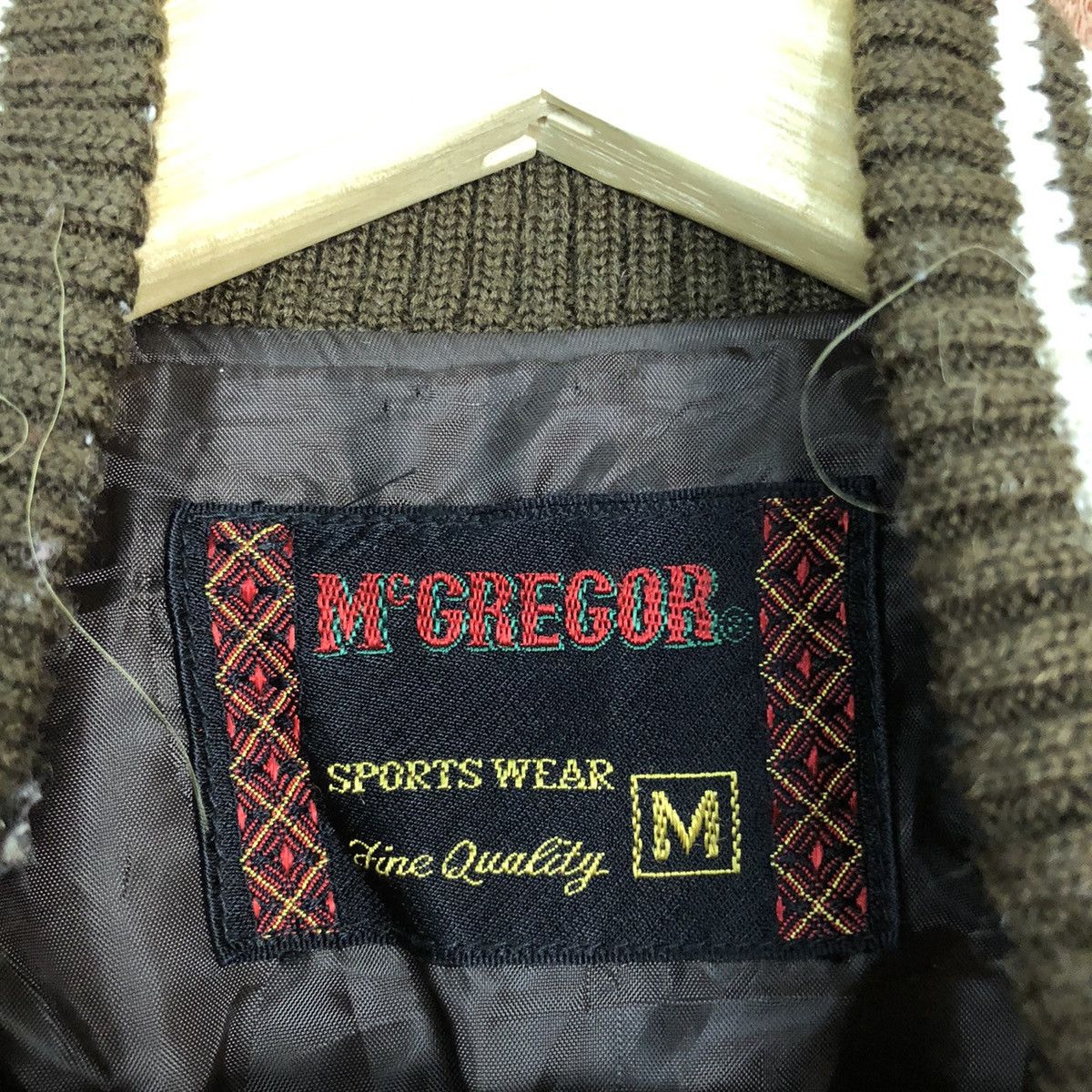 McGregor DL McGregor vintage Brown Varsity Jacket #1689 Size US M / EU 48-50 / 2 - 12 Thumbnail