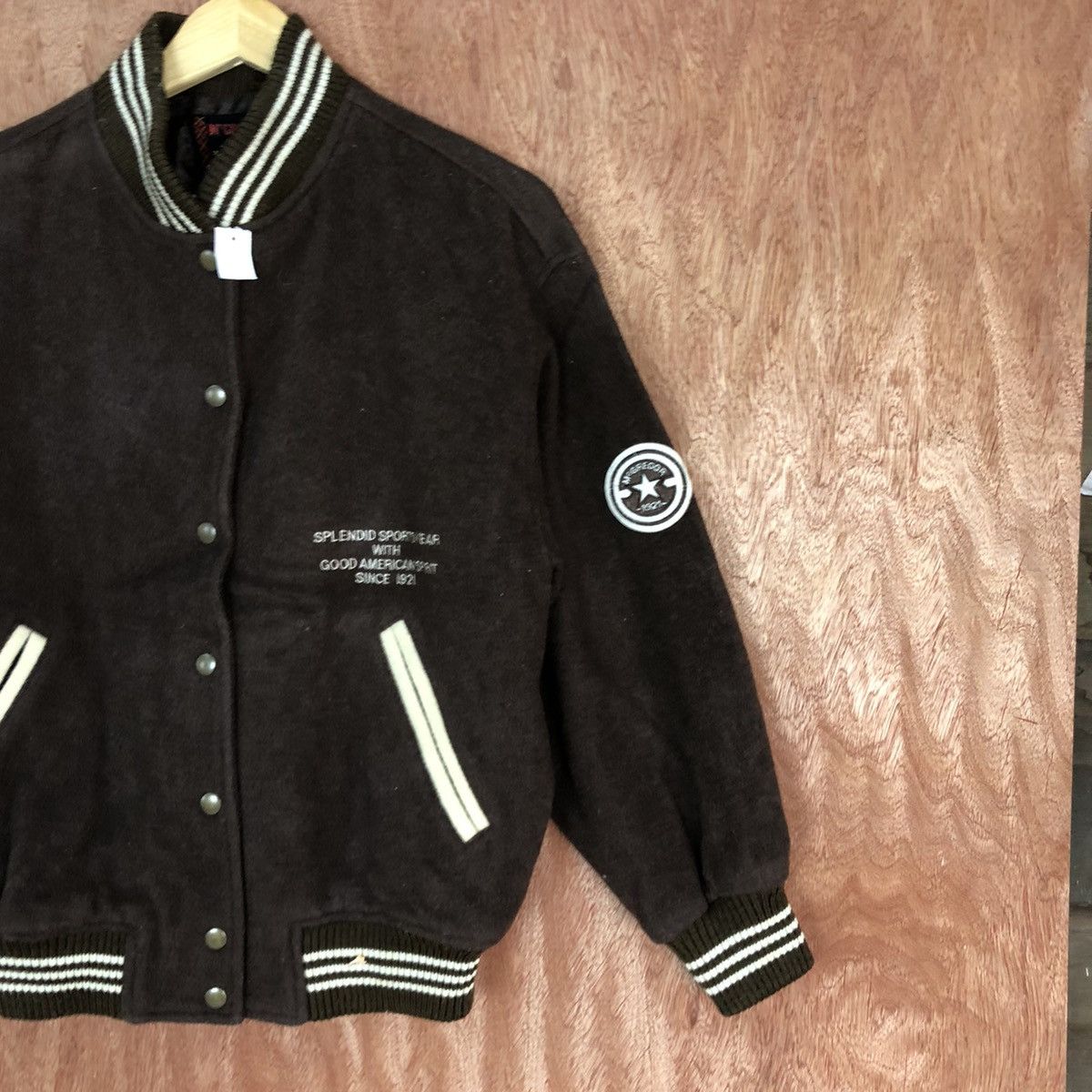 McGregor DL McGregor vintage Brown Varsity Jacket #1689 Size US M / EU 48-50 / 2 - 5 Thumbnail