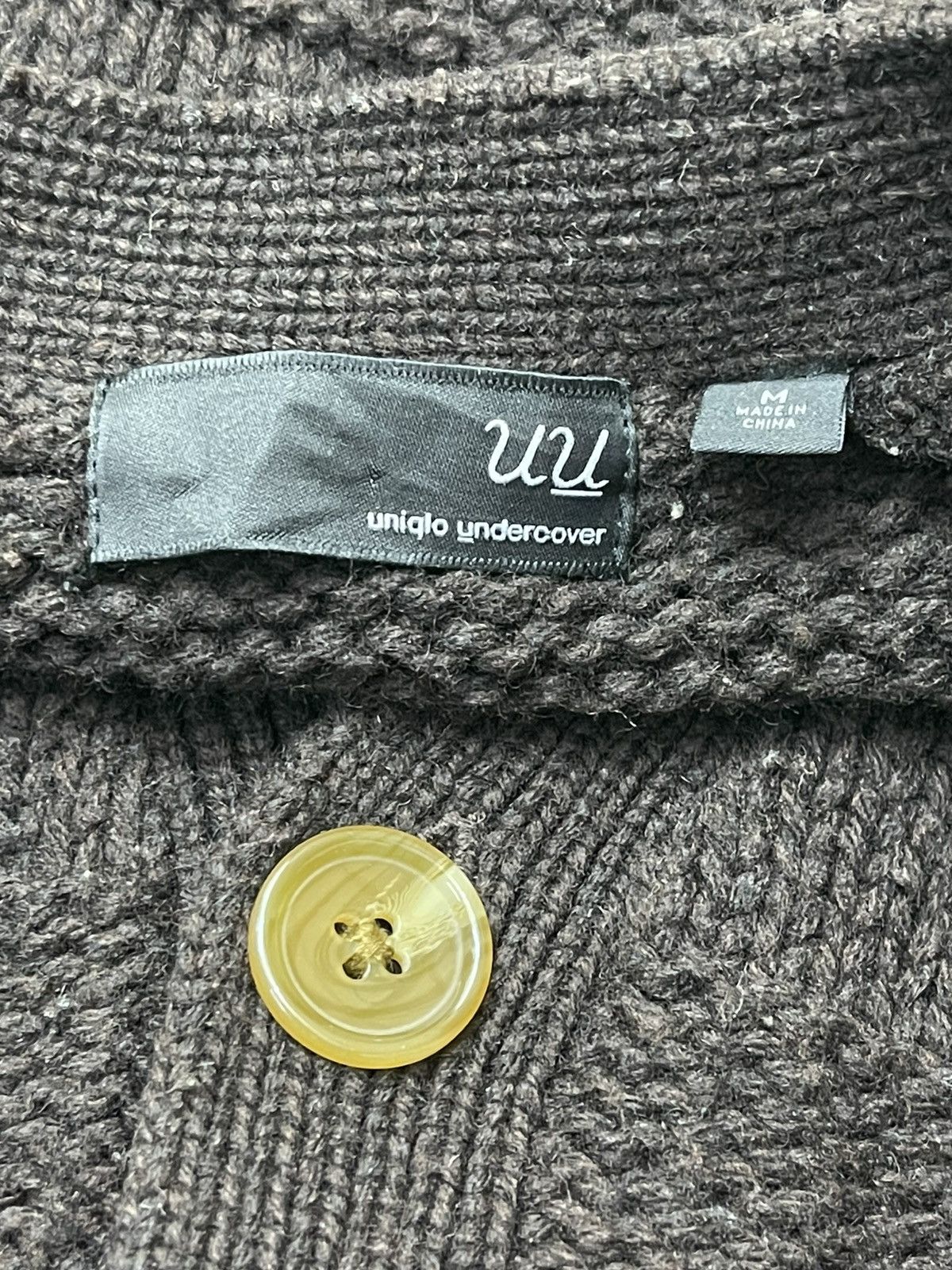Undercover × Uniqlo UNDERCOVER UU CABLE KNITTED JACKET Size US M / EU 48-50 / 2 - 3 Thumbnail