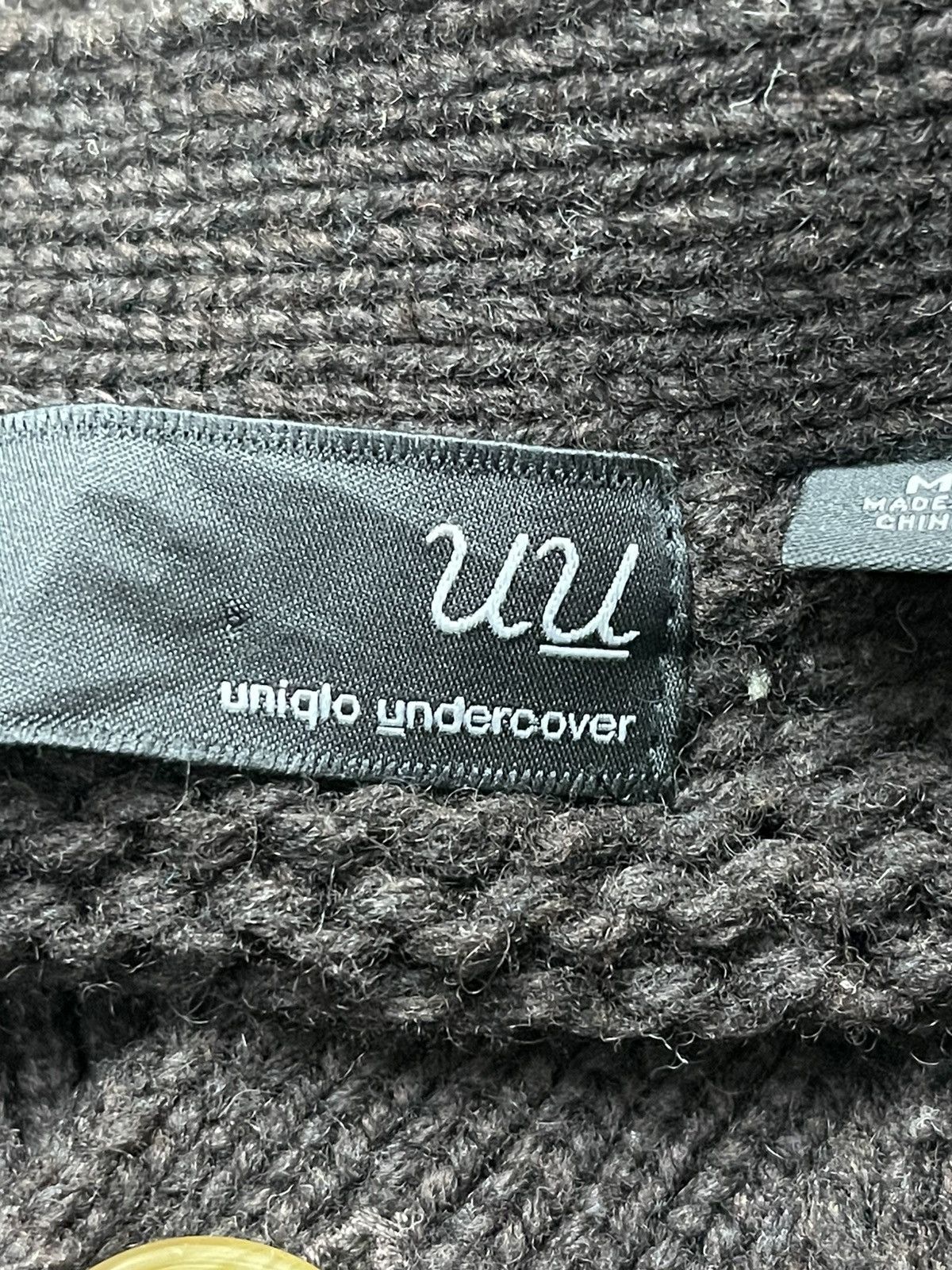 Undercover × Uniqlo UNDERCOVER UU CABLE KNITTED JACKET Size US M / EU 48-50 / 2 - 4 Thumbnail