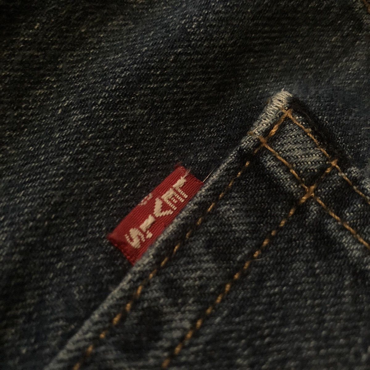 Levi's Vintage Levi’s 511 Big E Straight Fit Blue Denim Jeans 34x27 Size US 34 / EU 50 - 4 Thumbnail