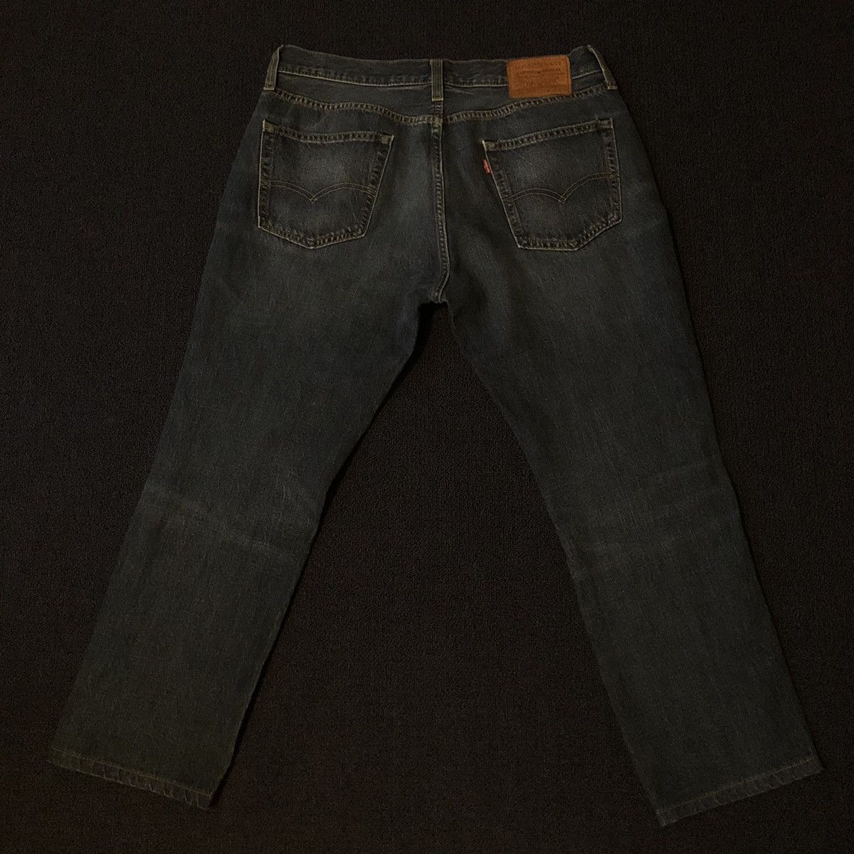 Levi's Vintage Levi’s 511 Big E Straight Fit Blue Denim Jeans 34x27 Size US 34 / EU 50 - 2 Thumbnail