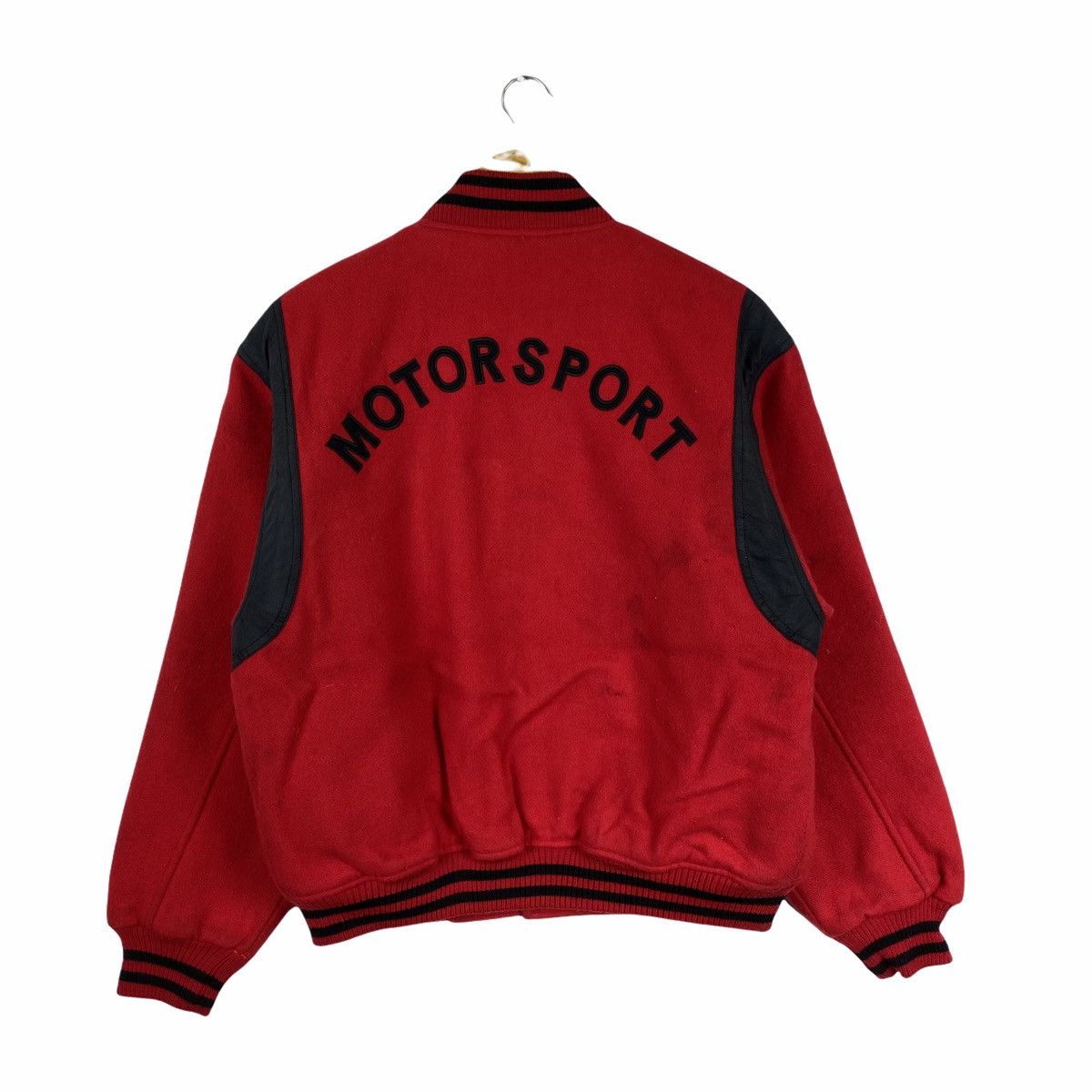 Sports Specialties Vintage BRIDGESTONE Motorsport Racing Wool Varsity Jacket Size US L / EU 52-54 / 3 - 2 Thumbnail