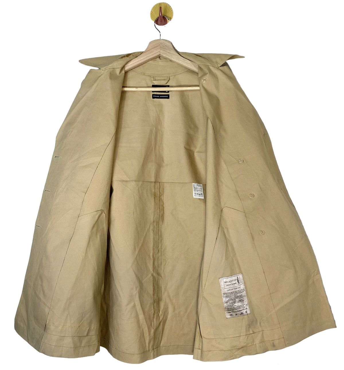 Mackintosh Vintage MACKINTOSH scottland Genuine HANDMADE COTTON RUBBER Size M / US 6-8 / IT 42-44 - 11 Thumbnail