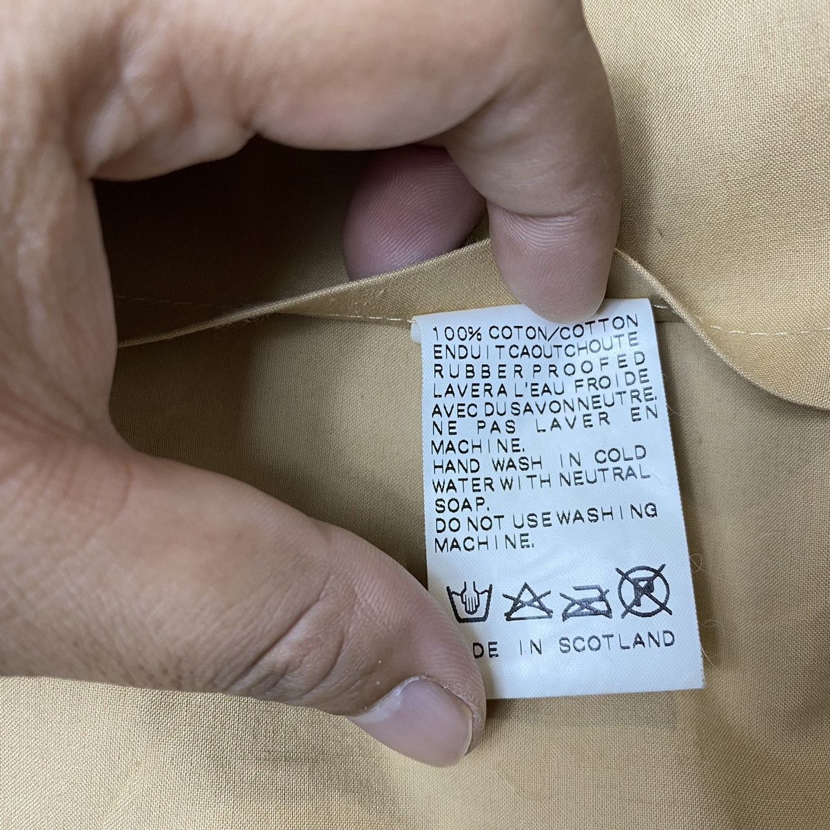 Mackintosh Vintage MACKINTOSH scottland Genuine HANDMADE COTTON RUBBER Size M / US 6-8 / IT 42-44 - 12 Thumbnail