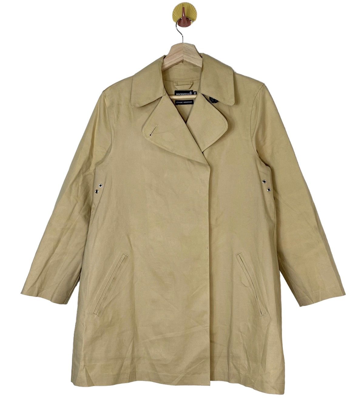 Mackintosh Vintage MACKINTOSH scottland Genuine HANDMADE COTTON RUBBER Size M / US 6-8 / IT 42-44 - 1 Thumbnail
