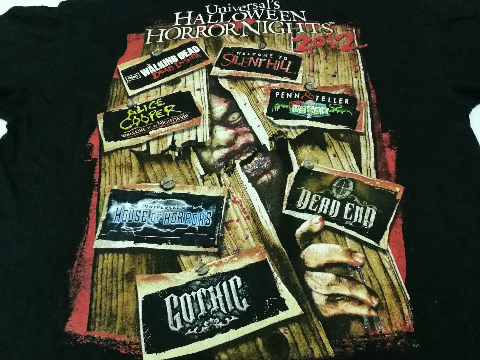 Expert Horror Vintage 90s Halloween Horror Universal Studios Monster Tee Size US L / EU 52-54 / 3 - 2 Thumbnail