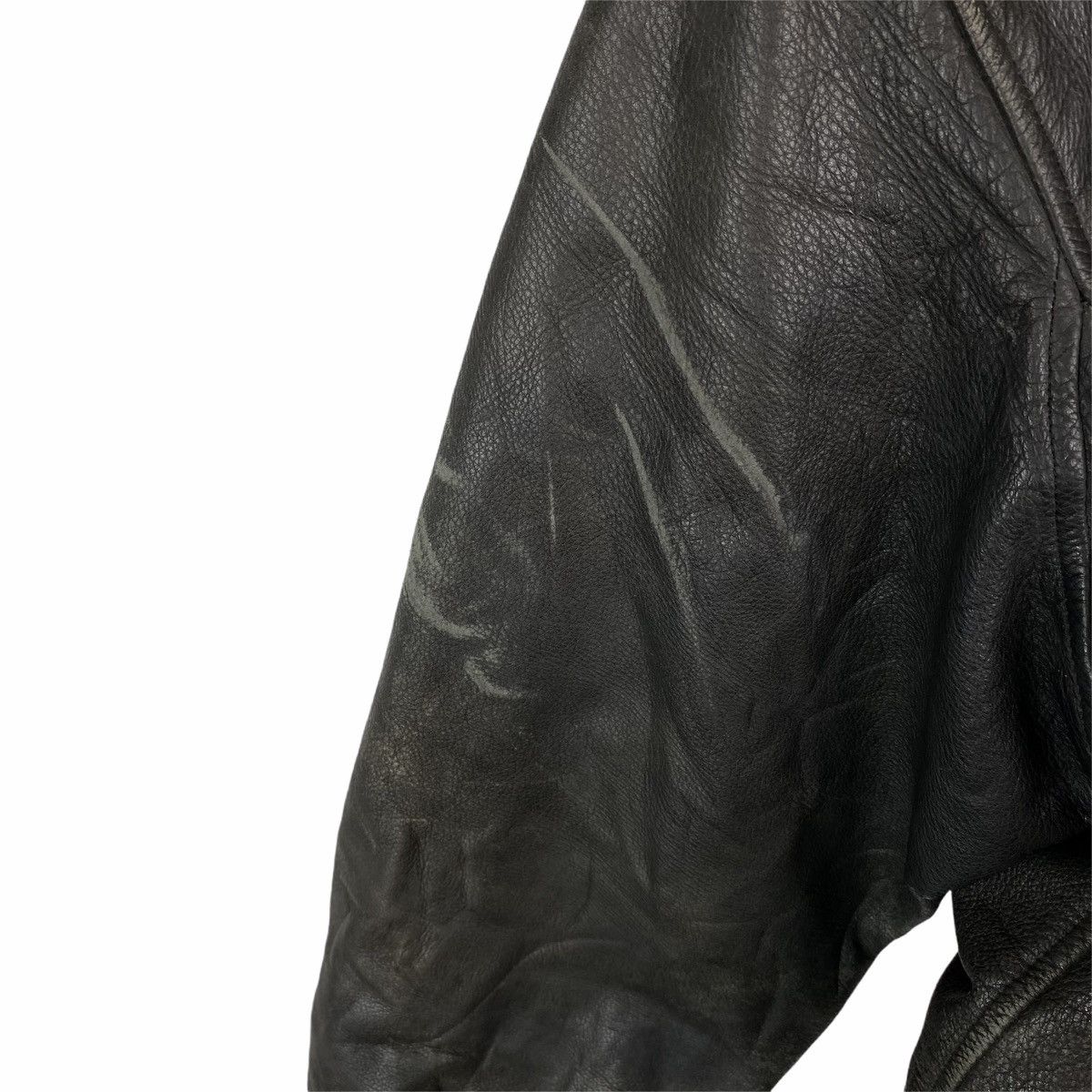 Van Vintage VAN JAC Japanese Brand Leather Varsity Jacket Size US L / EU 52-54 / 3 - 10 Thumbnail