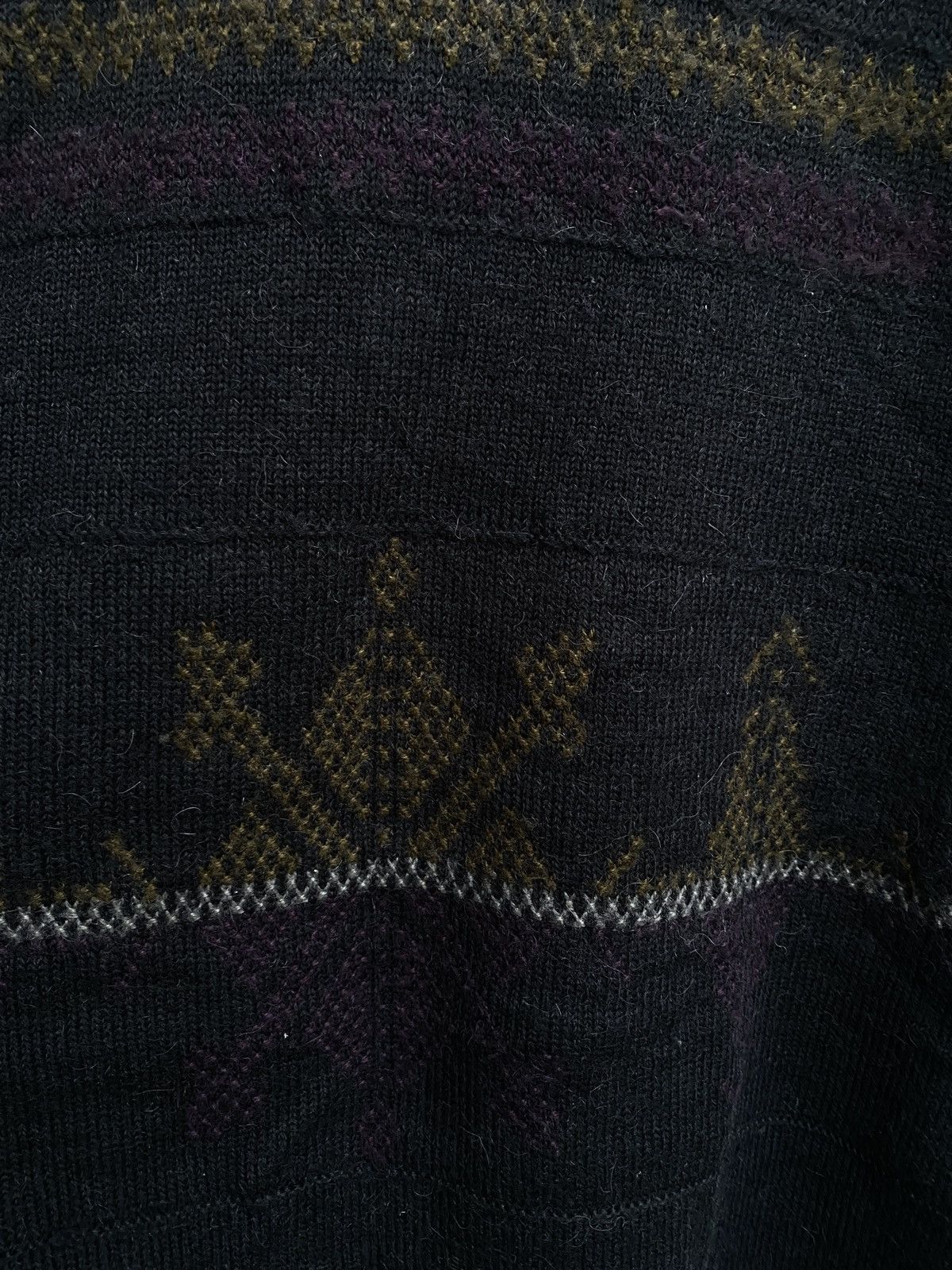 Yves Saint Laurent 90’s YSL Sweater Wool Vintage Yves Saint Laurent Sweatshirt Size US XL / EU 56 / 4 - 9 Thumbnail