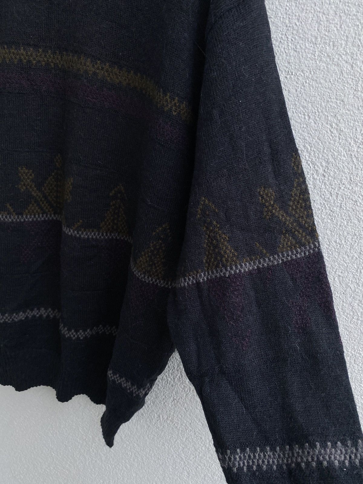 Yves Saint Laurent 90’s YSL Sweater Wool Vintage Yves Saint Laurent Sweatshirt Size US XL / EU 56 / 4 - 17 Thumbnail